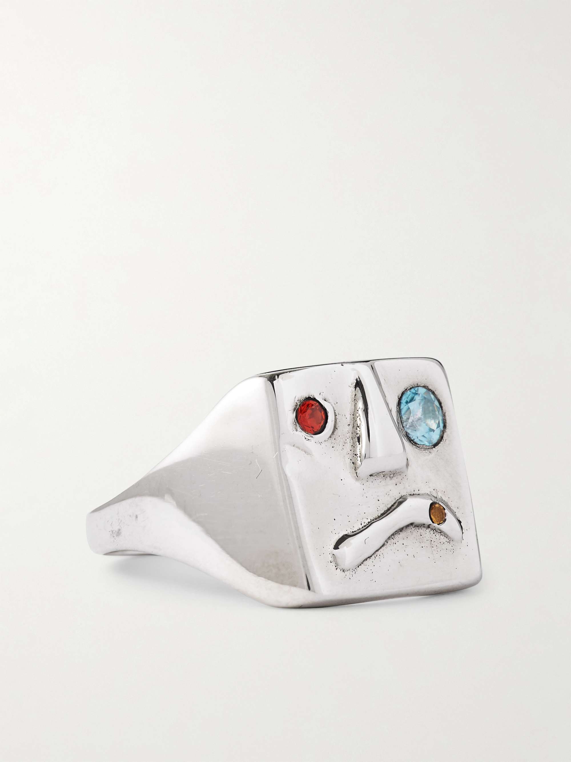 ALEC DOHERTY Sterling Silver Multi-Stone Ring