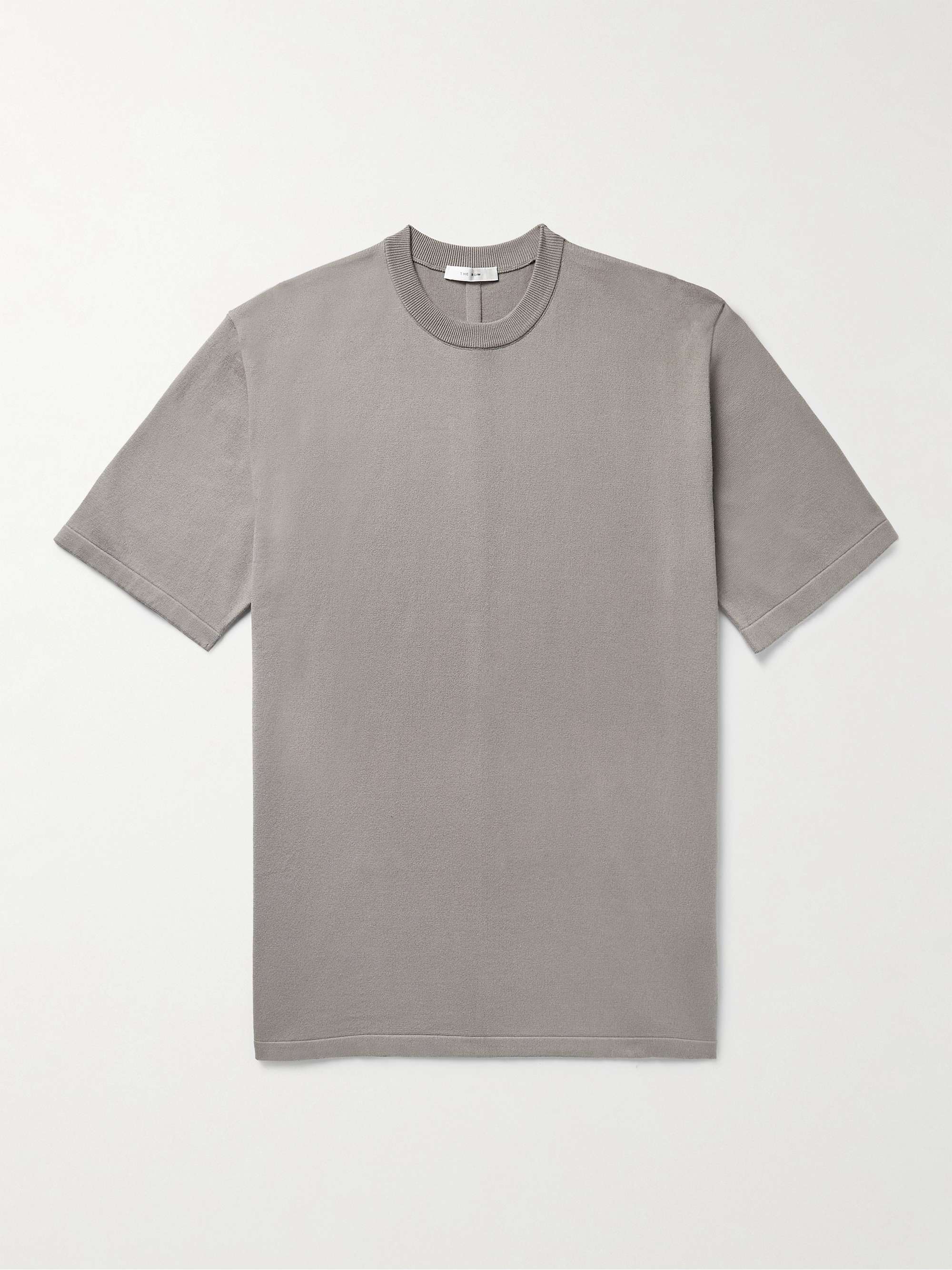 Taupe Munza Cotton T-Shirt | THE ROW | MR PORTER