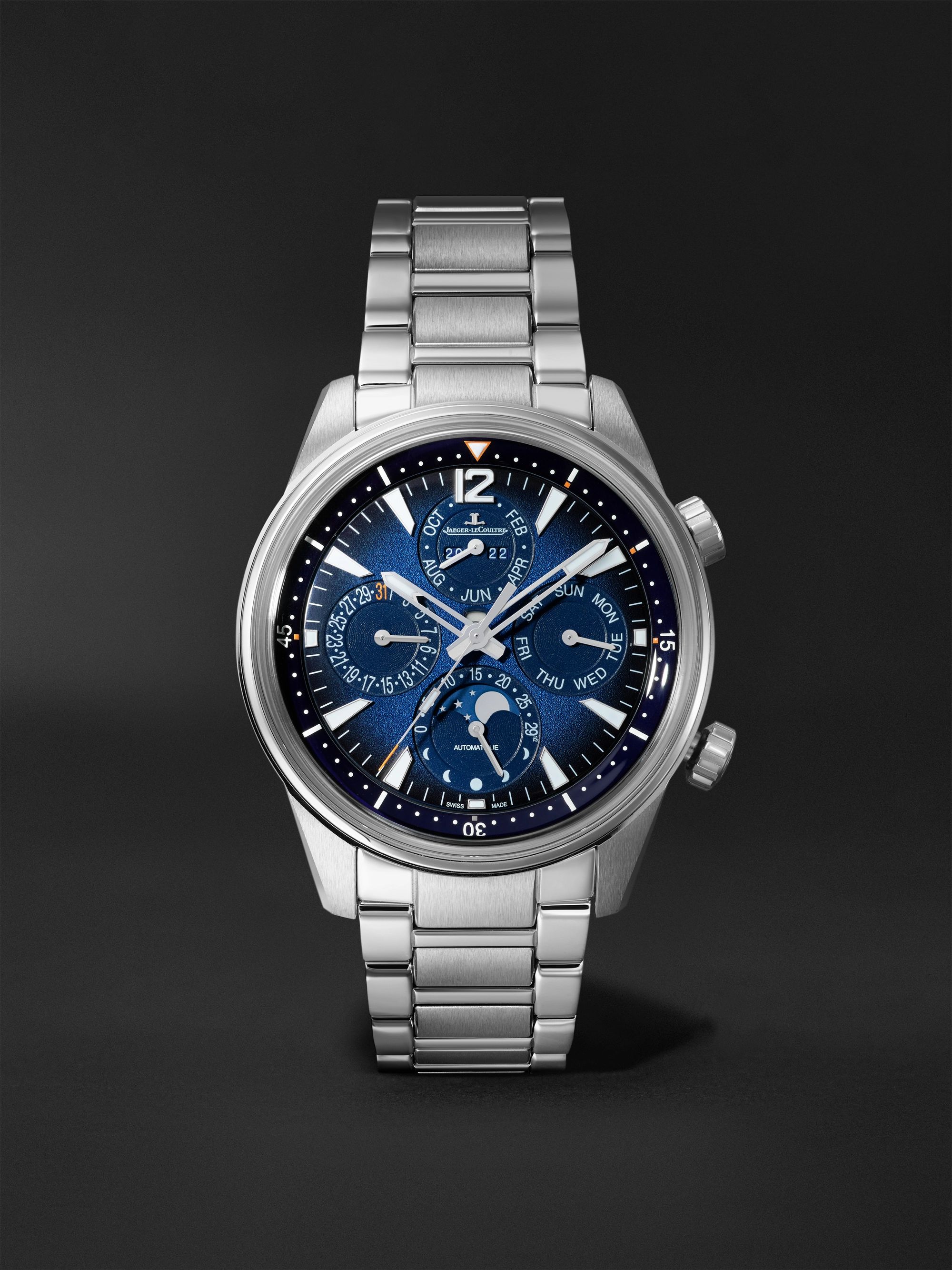 JAEGER-LECOULTRE Polaris Perpetual Calendar Automatic 42mm Stainless Steel Watch, Ref. No. 9088180