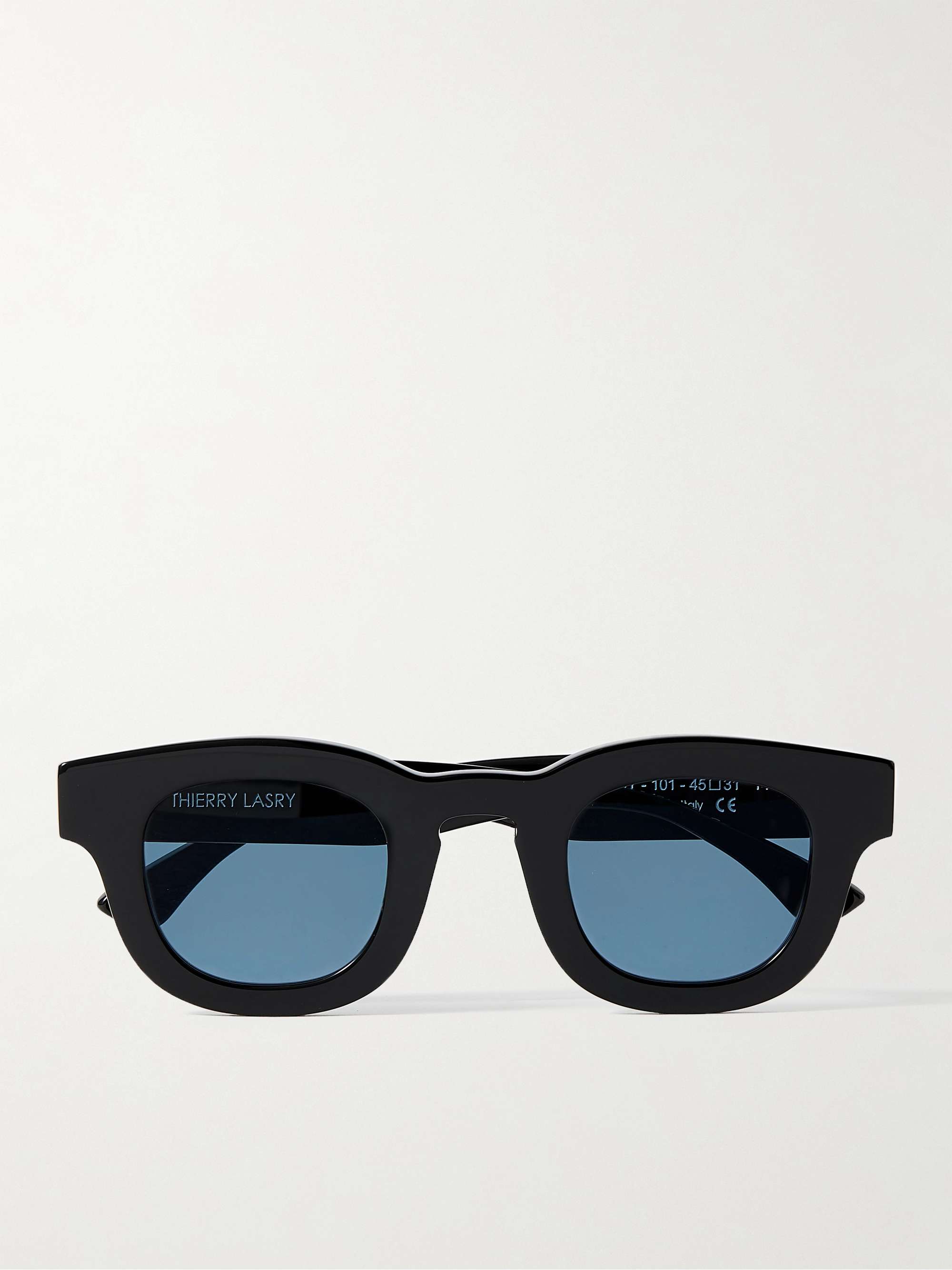 THIERRY LASRY Darksidy D-Frame Acetate Sunglasses