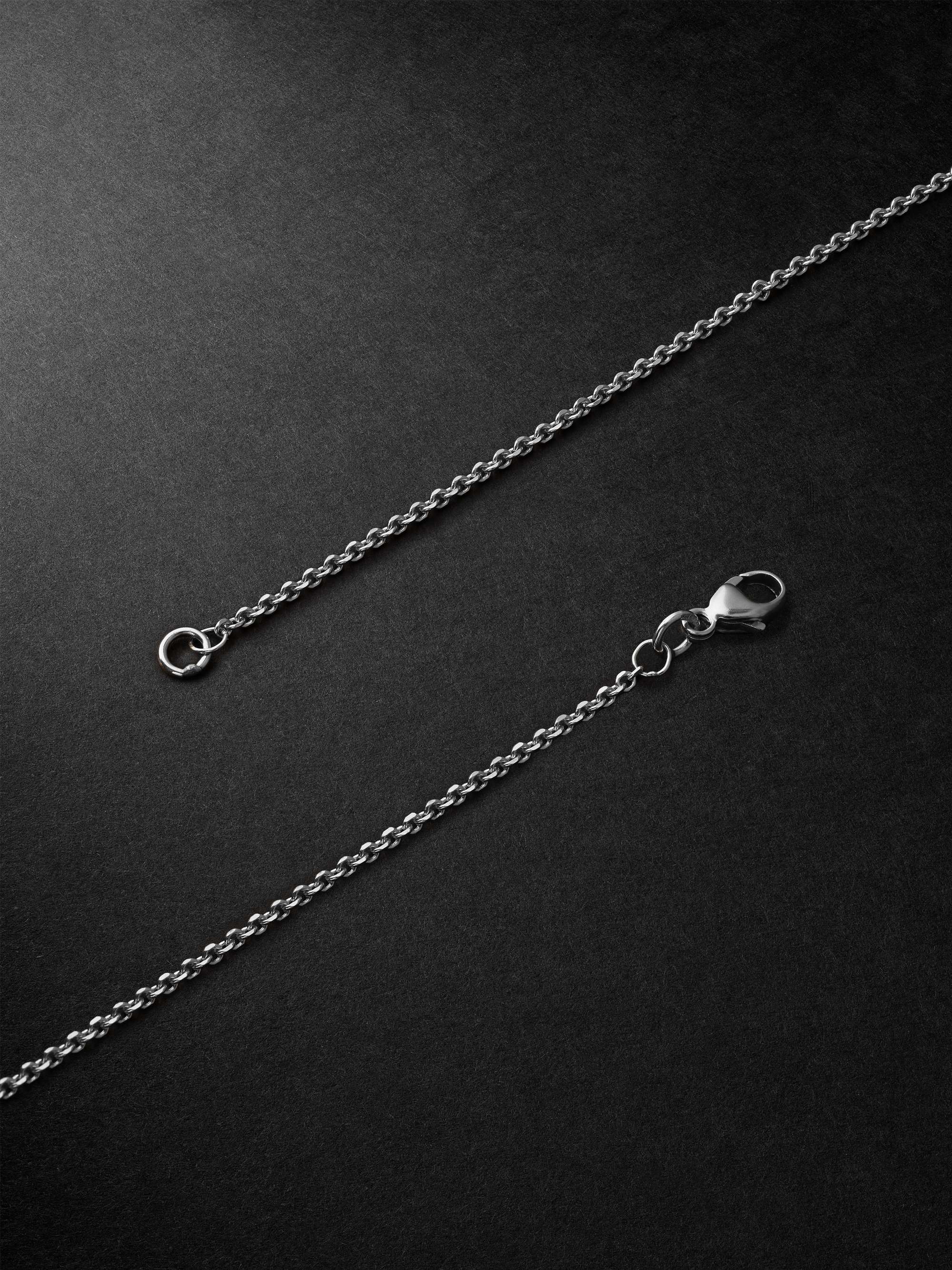 DUFFY JEWELLERY 18-Karat White Gold Chain Necklace