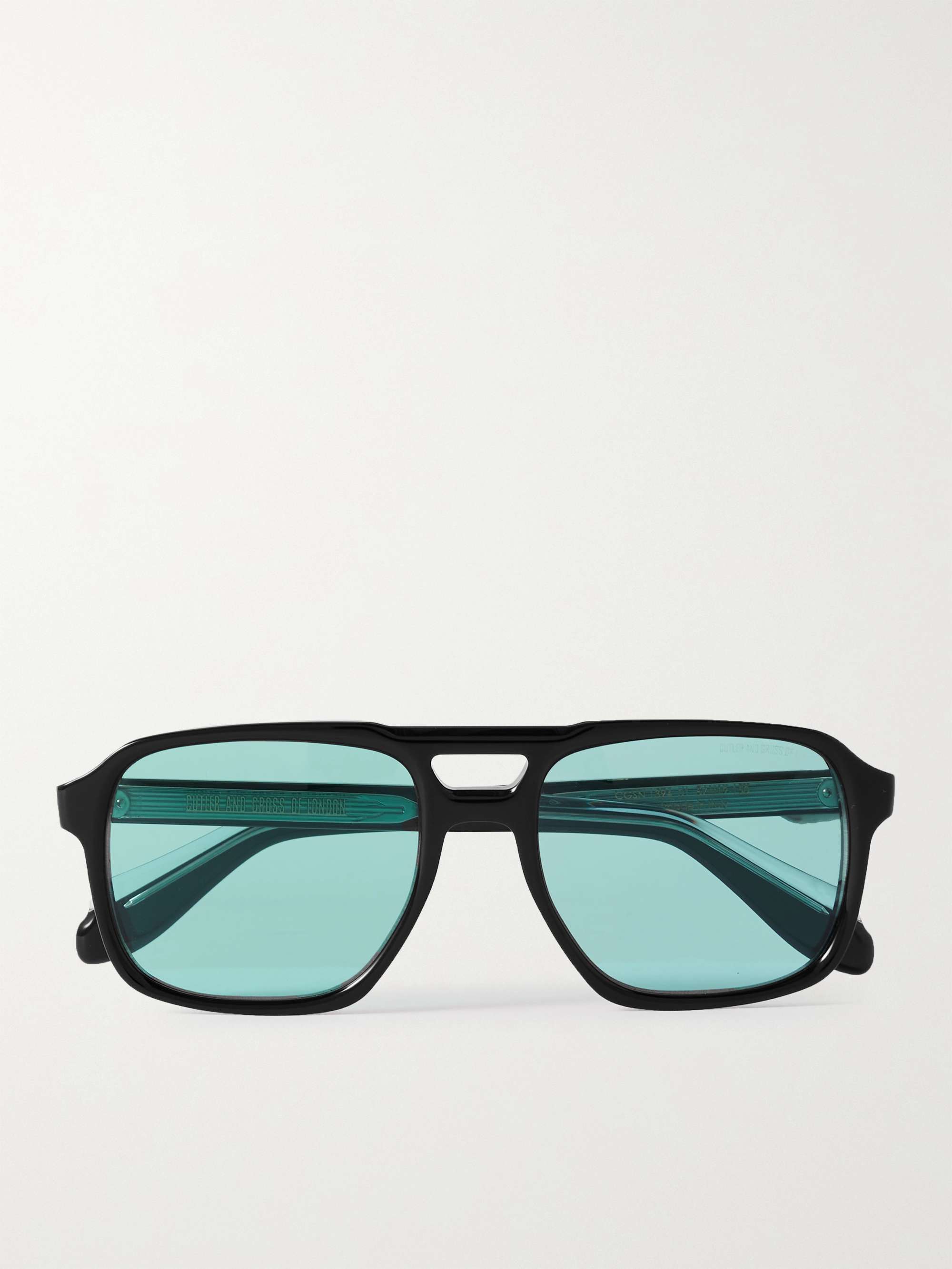 CUTLER AND GROSS 1394 Aviator-Style Acetate Sunglasses