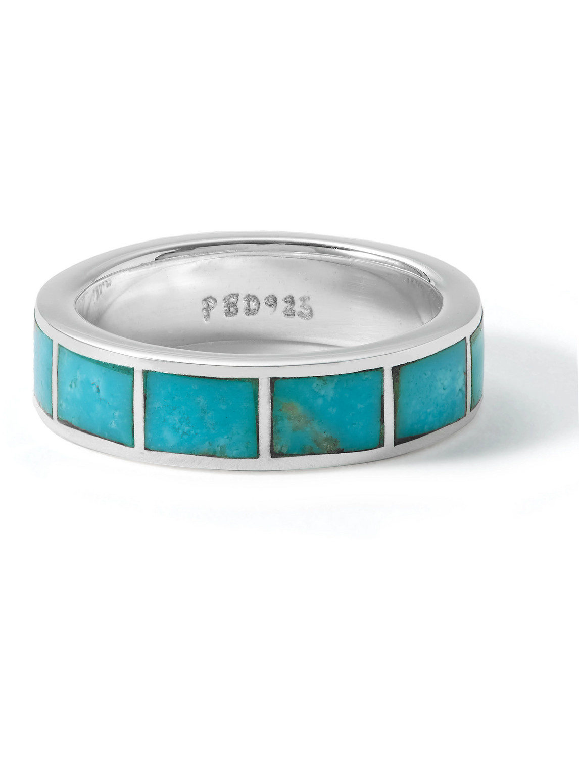 Peyote Bird Paradigm Silver Turquoise Ring