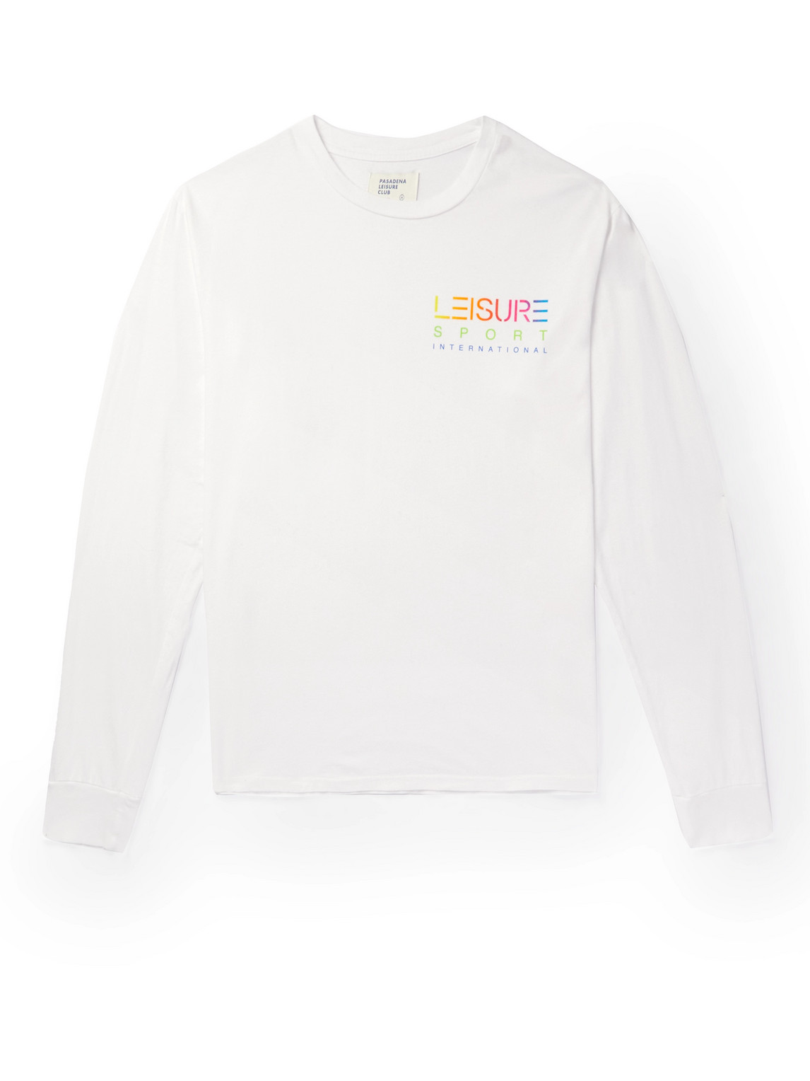 Pasadena Leisure Club International Printed Cotton-jersey T-shirt In White