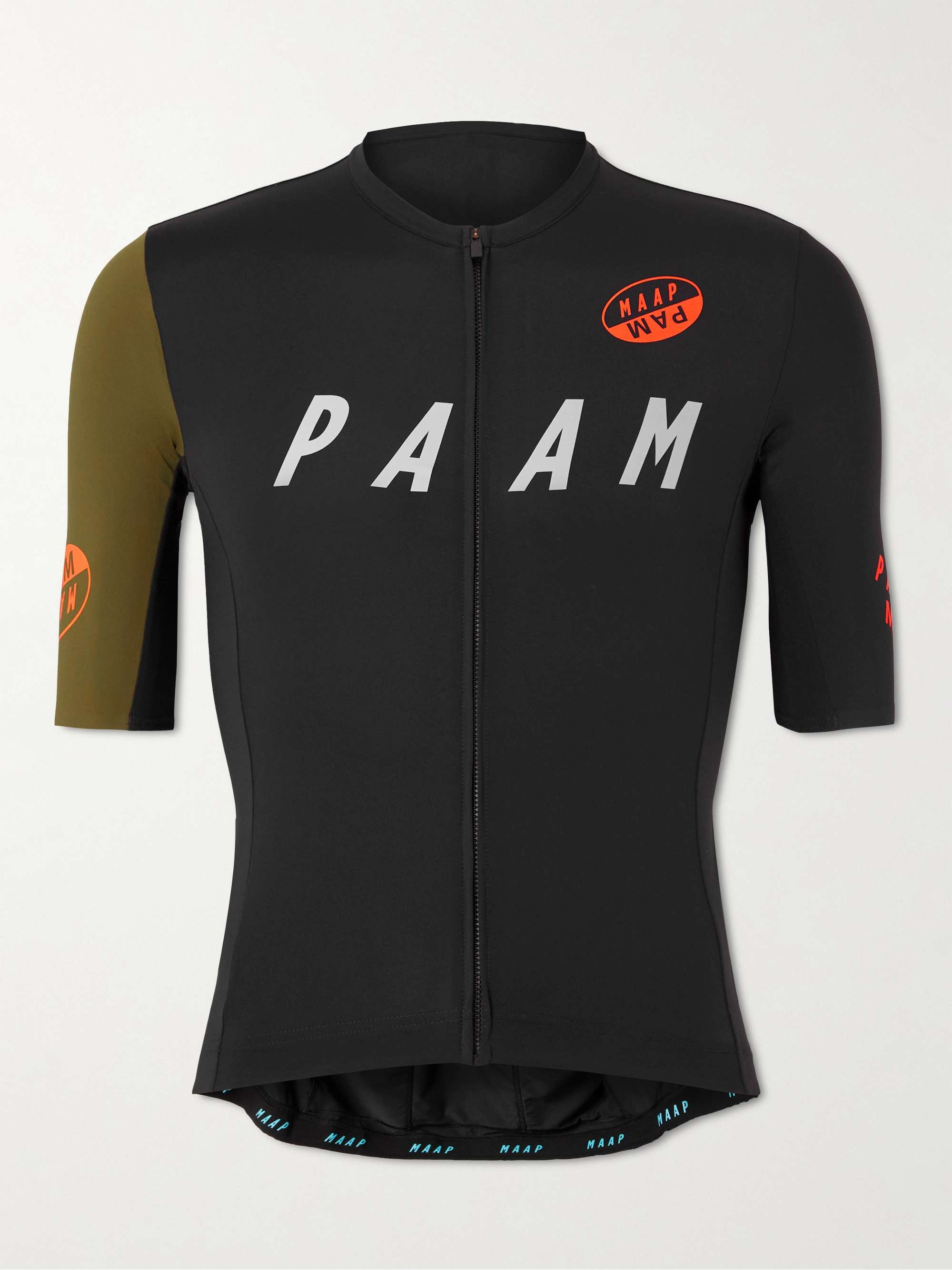 MAAP + P.A.M. Team Logo-Print Cycling Jersey,Black