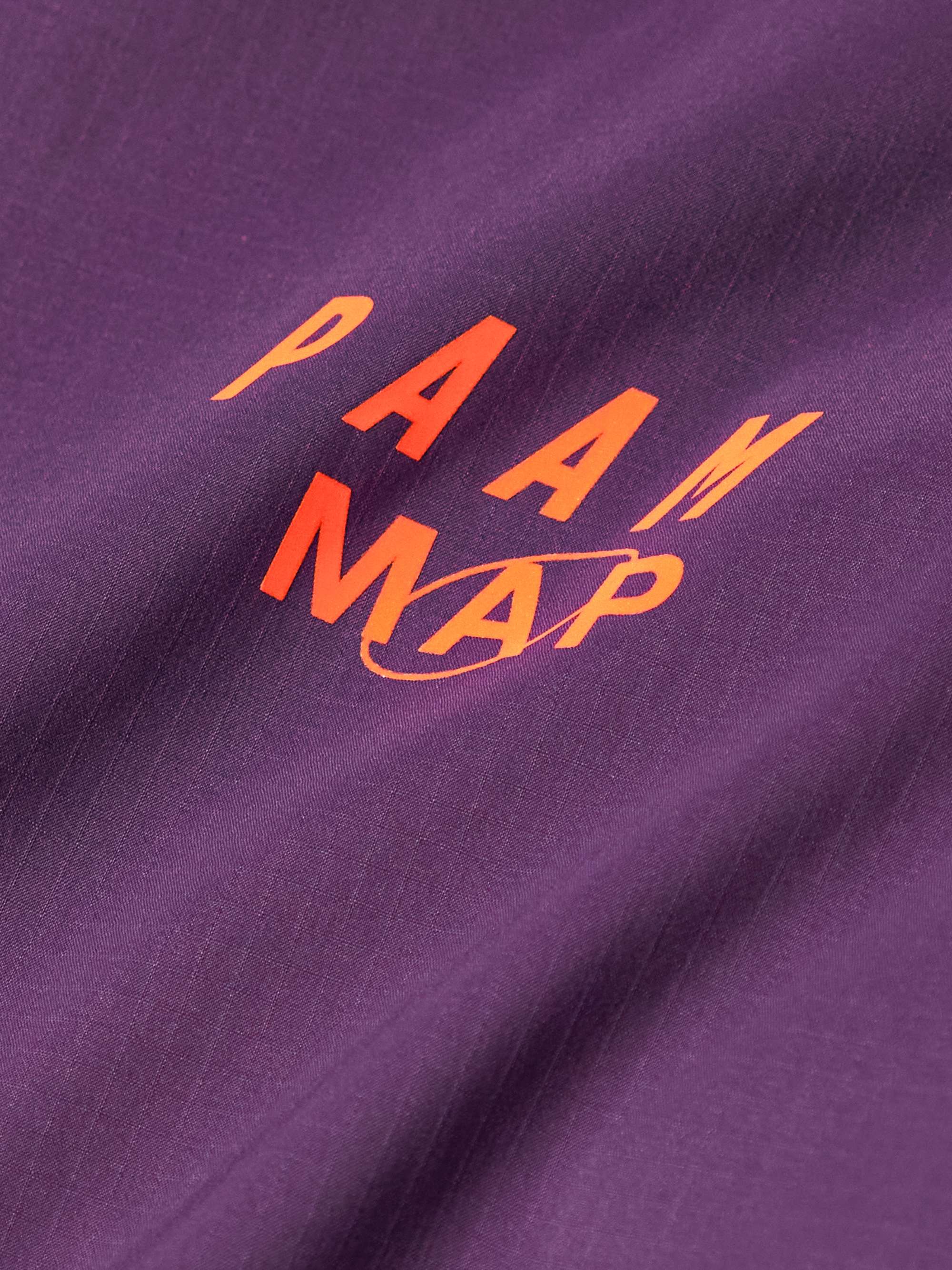 MAAP + P.A.M. Logo-Print Nylon-Ripstop Hooded Cycling Jacket