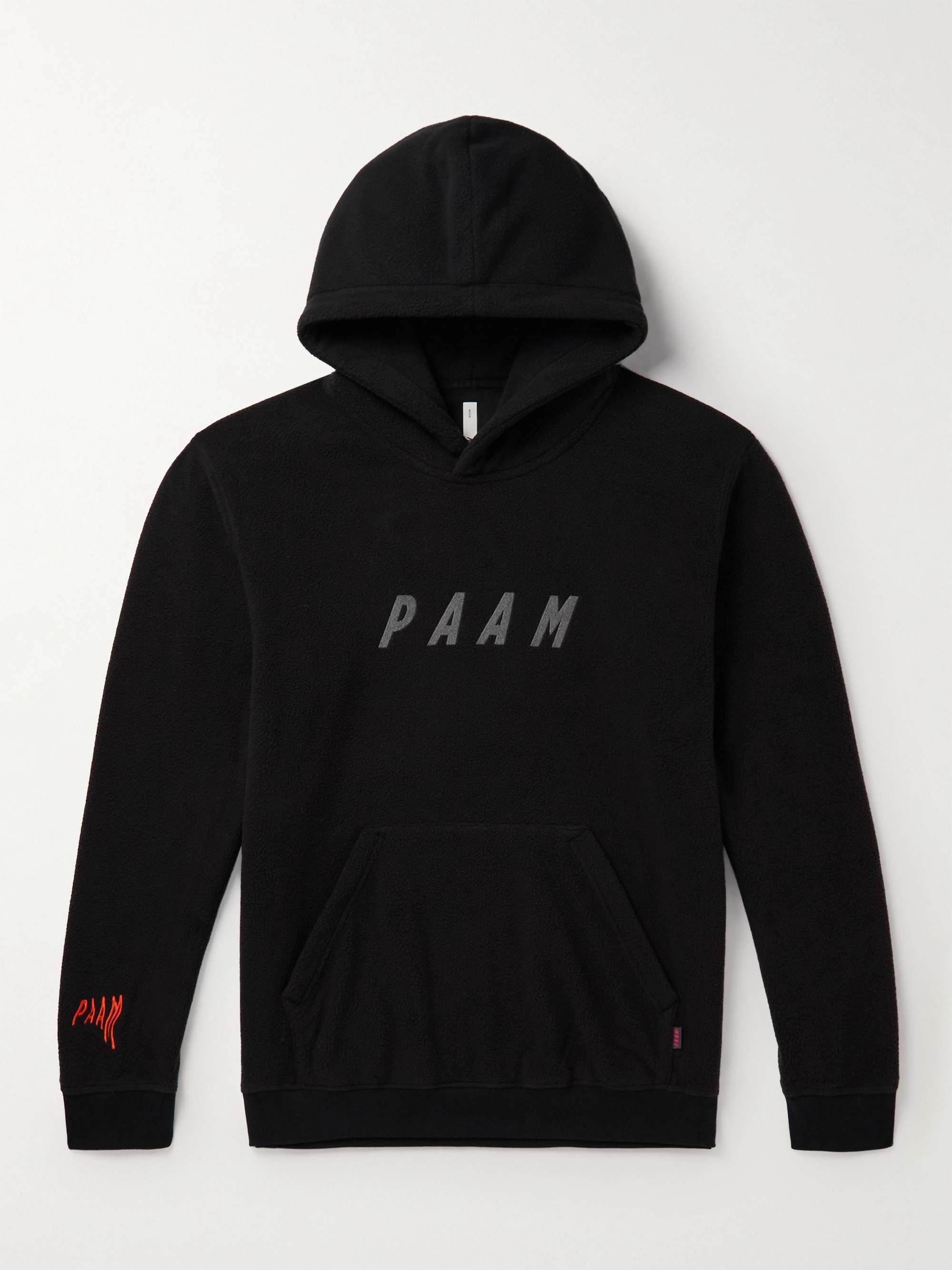 MAAP + P.A.M. Logo-Embroidered Fleece Hoodie