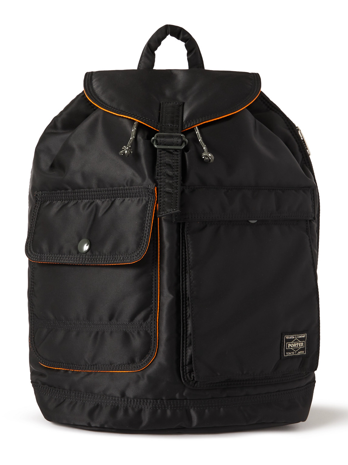 Porter, Yoshida & Co Tanker Nylon Backpack In Black