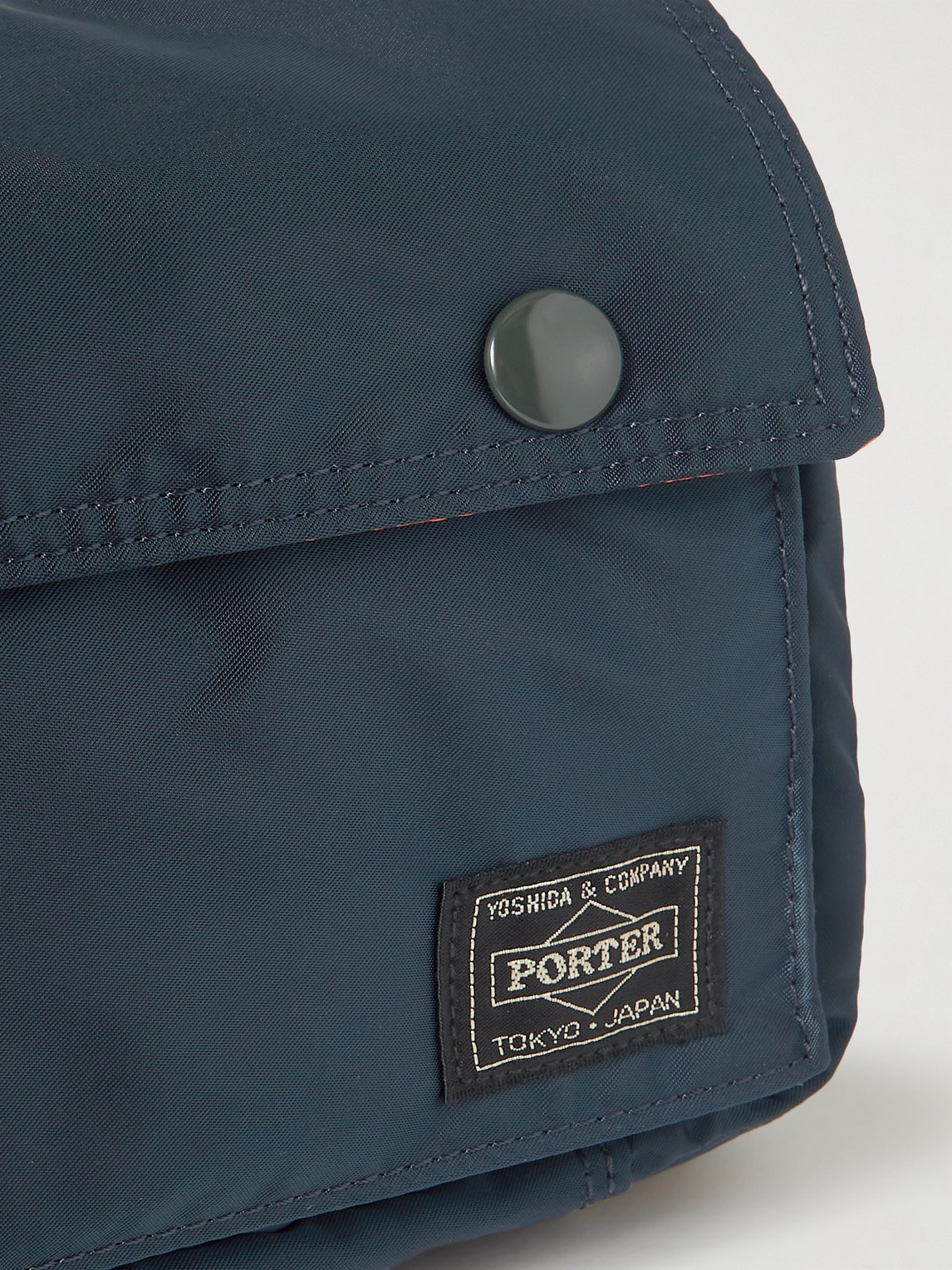 Shop Porter, Yoshida & Co Tanker Nylon Messenger Bag In Blue