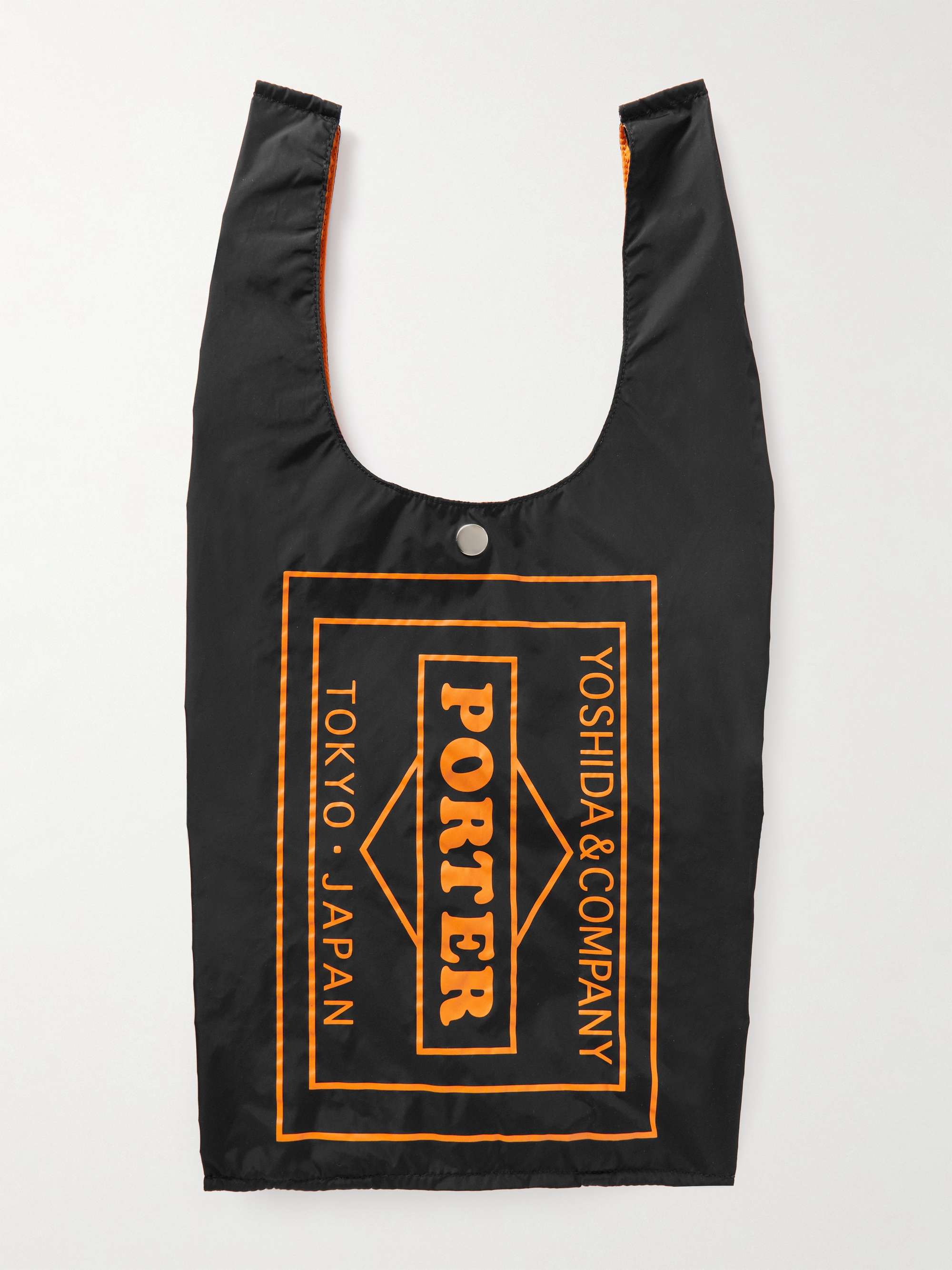 PORTER-YOSHIDA & CO Logo-Print Nylon Tote Bag