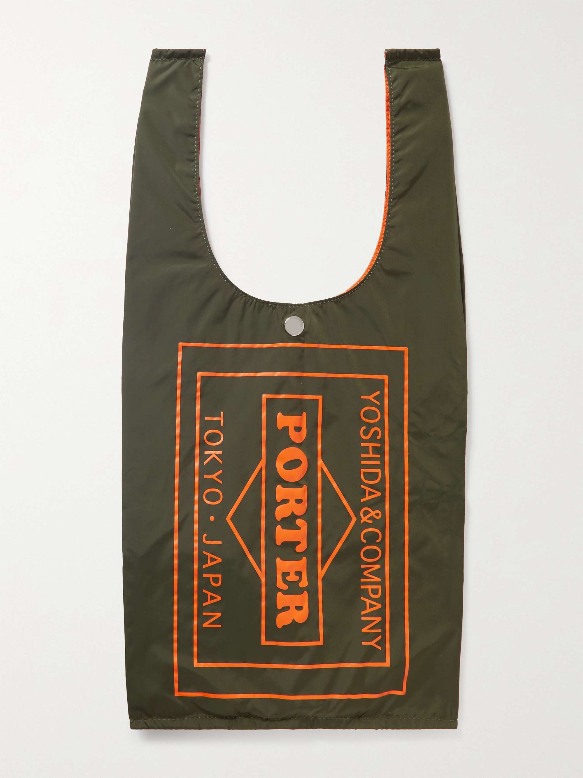 PORTER-YOSHIDA & CO Logo-Print Nylon Tote Bag