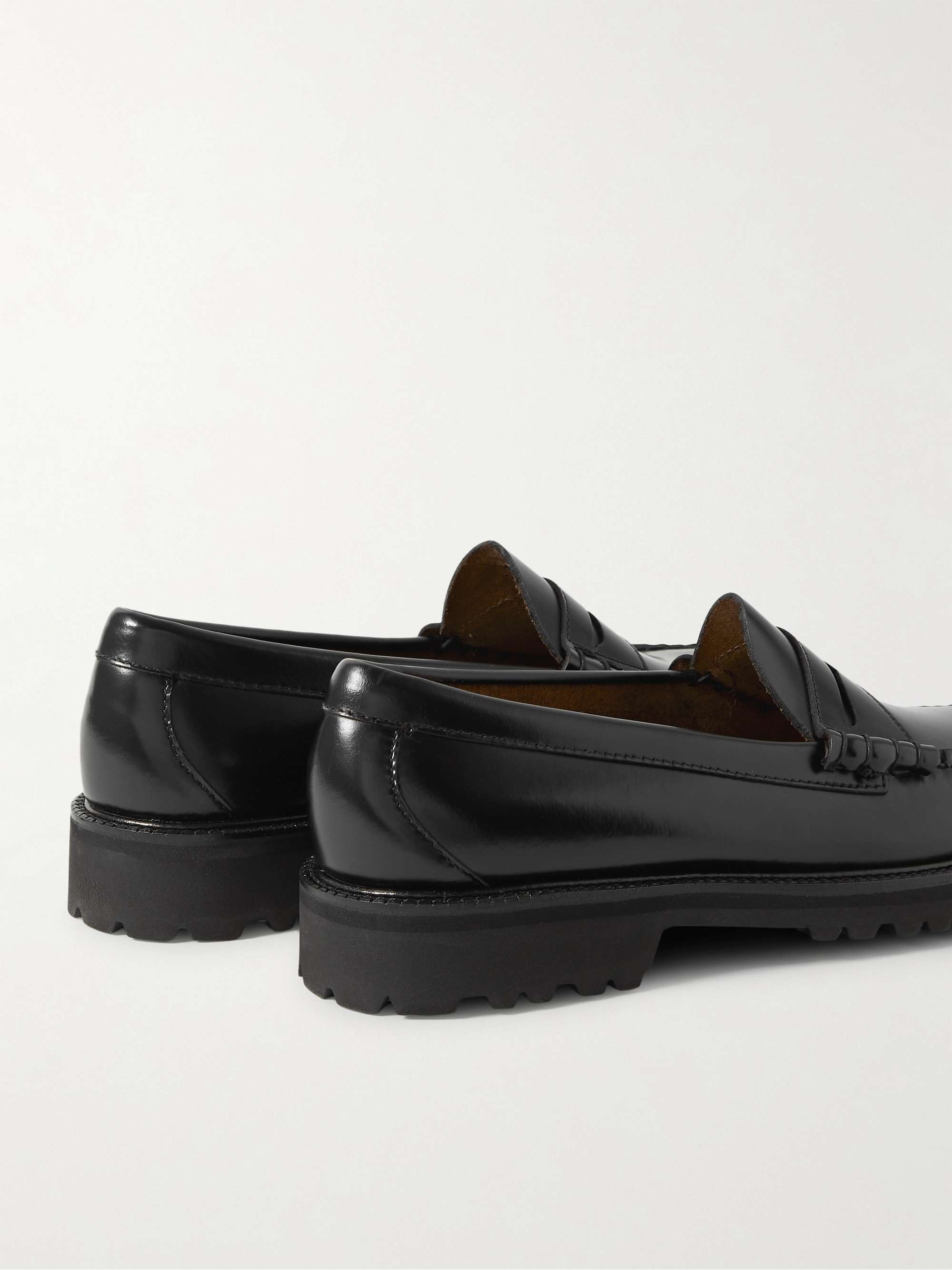 のある G.H.BASS - Weejuns leather Loafers g.hbass uk7の通販 by ぺぺ's shop｜ジーエイ ...
