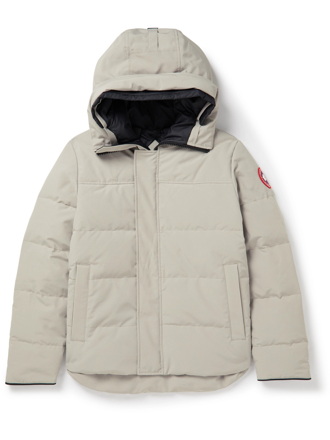 Canada Goose Macmillan Logo-Appliquéd Quilted Shell Hooded Down Parka