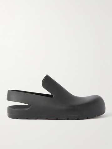 Save 31% Black for Men Bottega Veneta Mens Sandals in Light Blue slides and flip flops Leather sandals Mens Shoes Sandals 