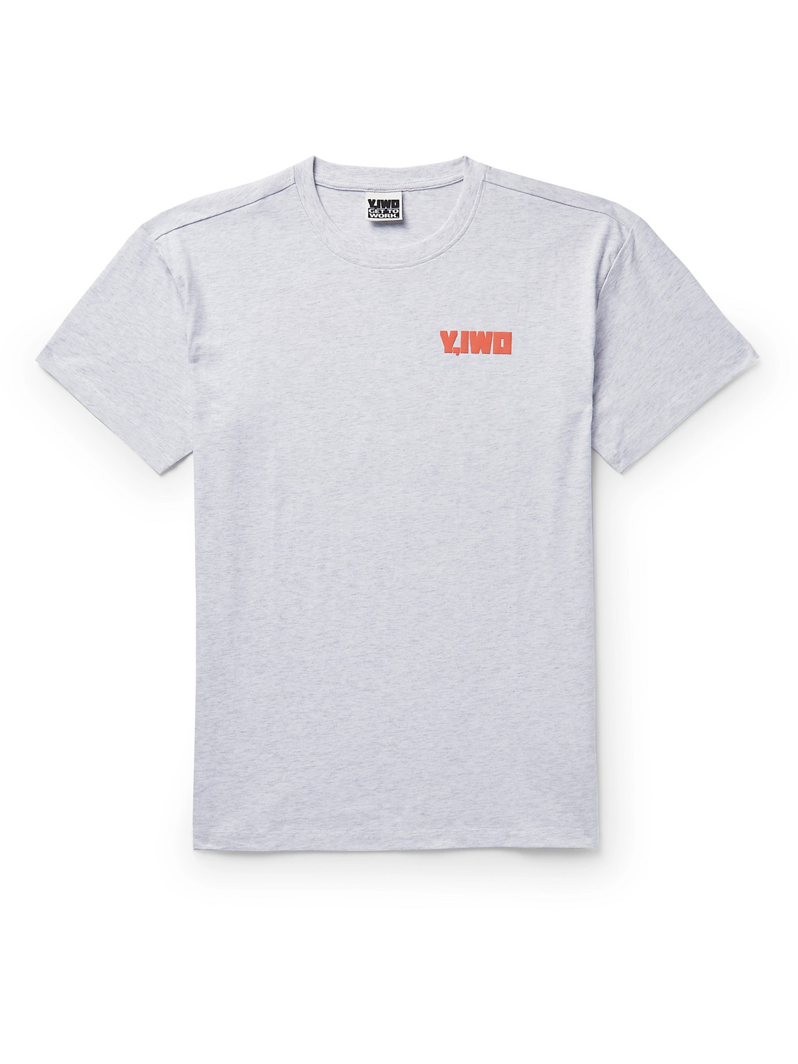 Y,IWO Logo-Print Cotton-Jersey T-Shirt
