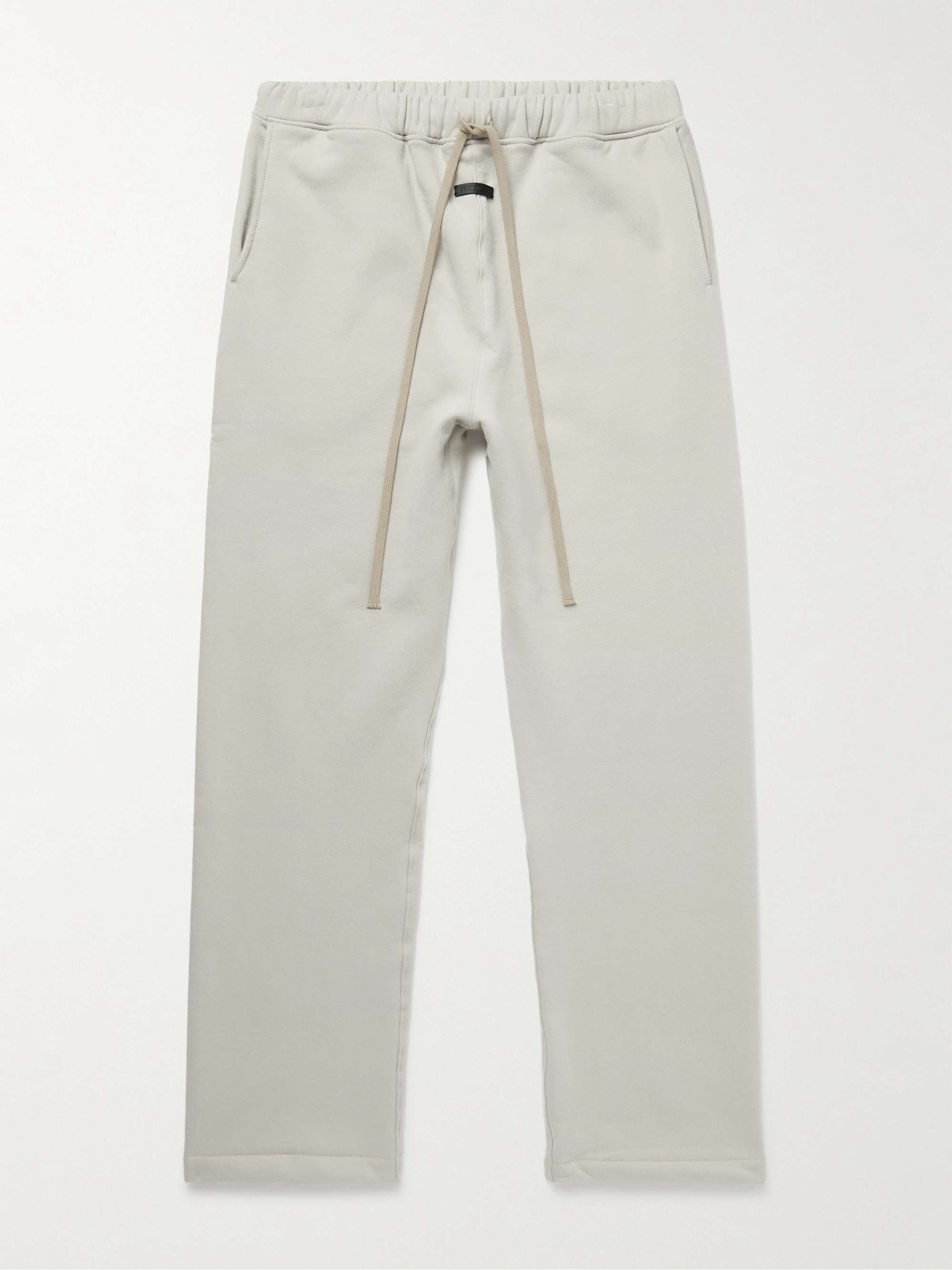 FEAR OF GOD Eternal Straight-Leg Cotton-Jersey Sweatpants,Gray