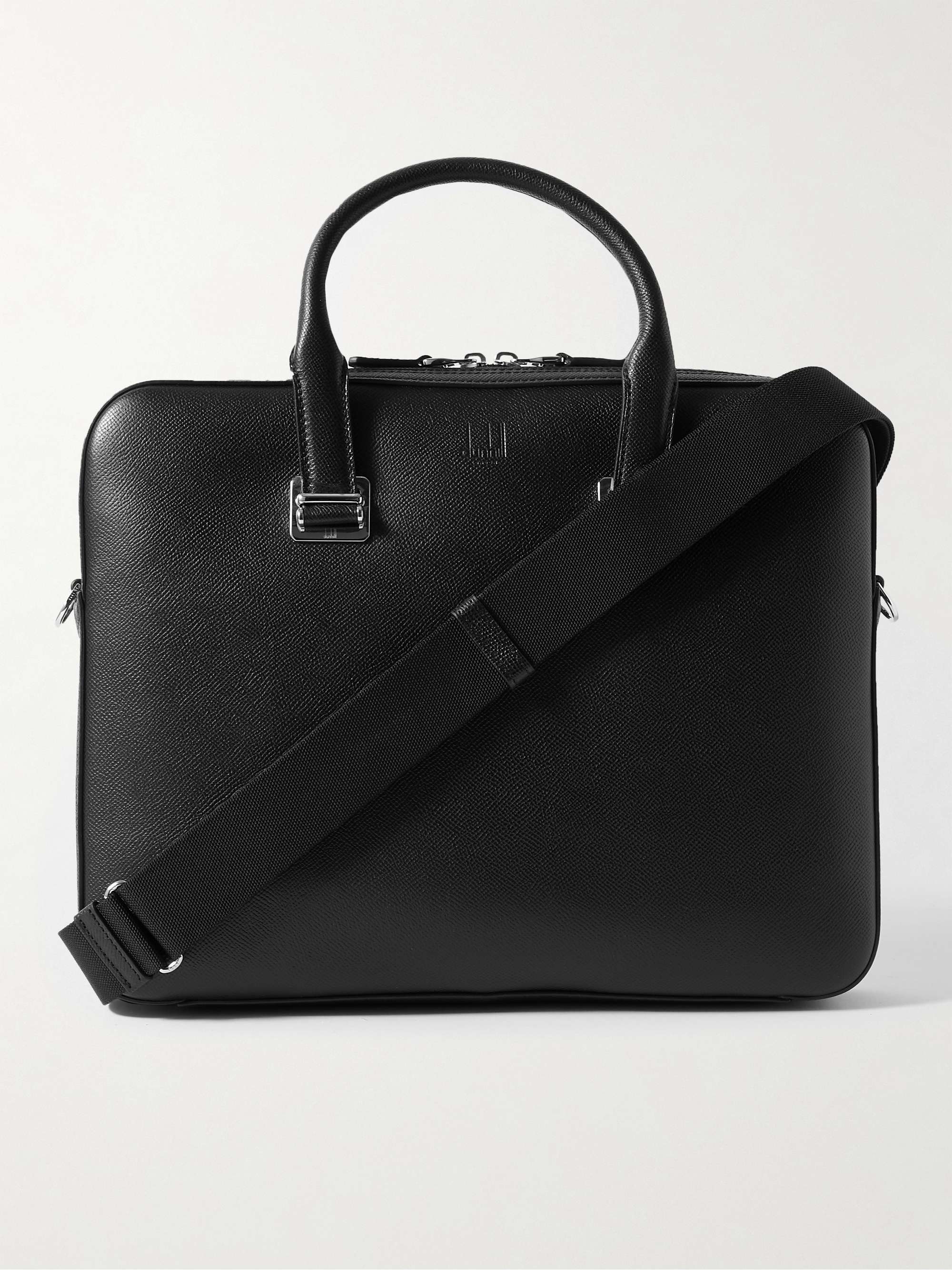 DUNHILL Cadogan Textured-Leather Briefcase