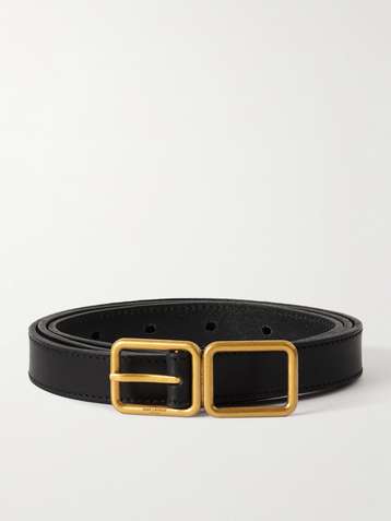Yves Saint Laurent Canvas Belt green striped pattern casual look Accessories Belts Canvas Belts 