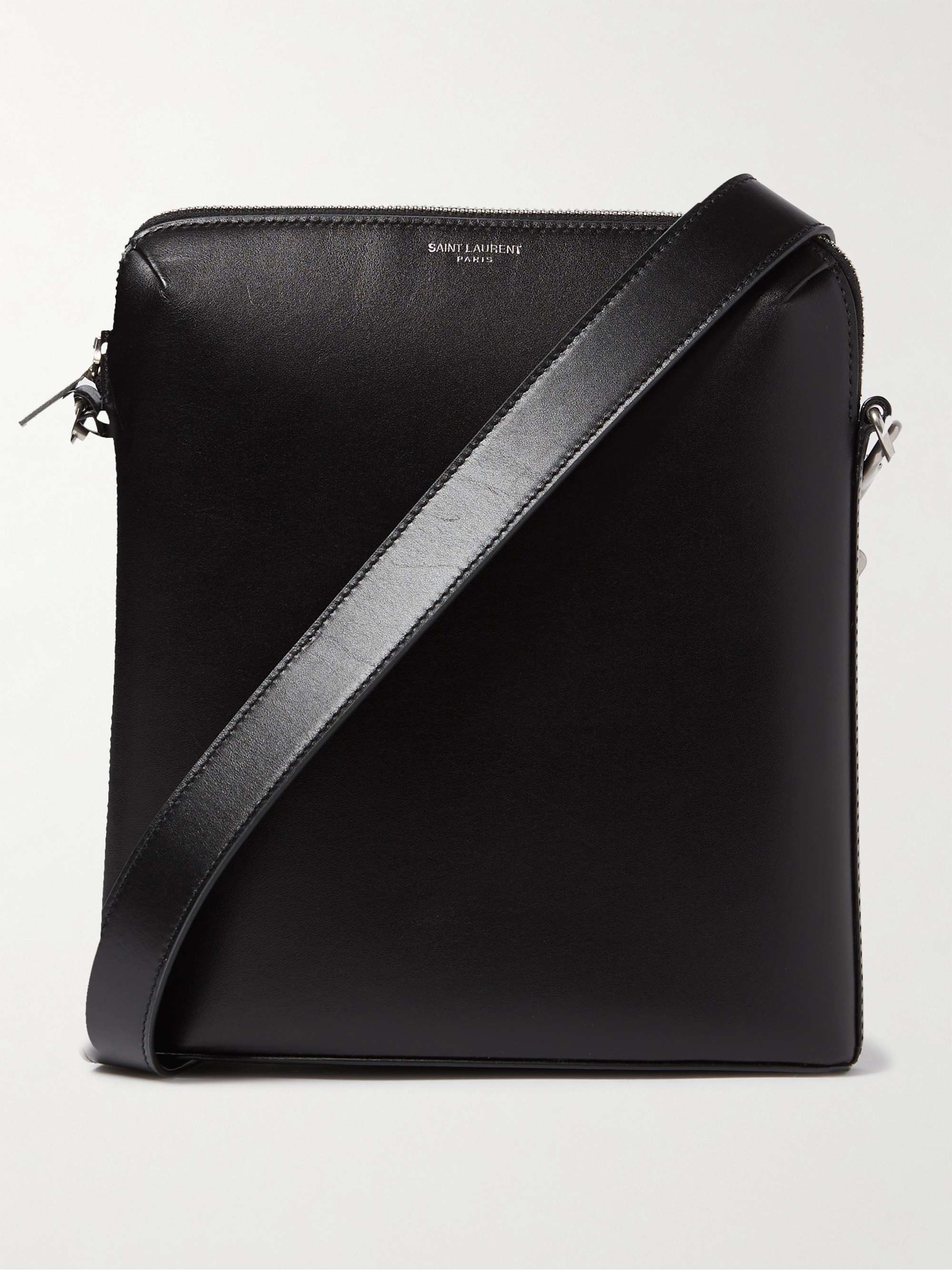SAINT LAURENT Neo North Small Leather Messenger Bag