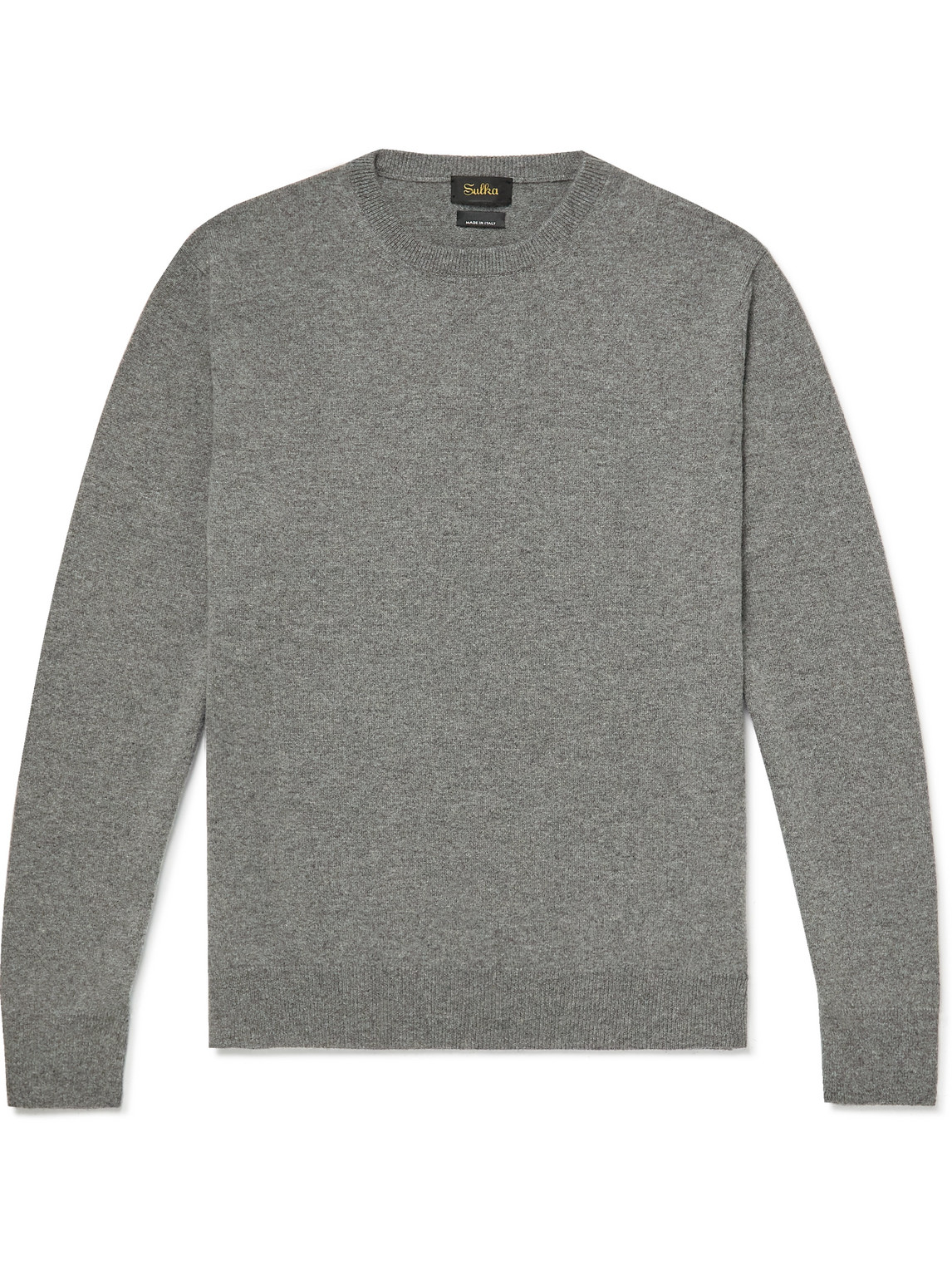 Sulka Cashmere Sweater In Gray