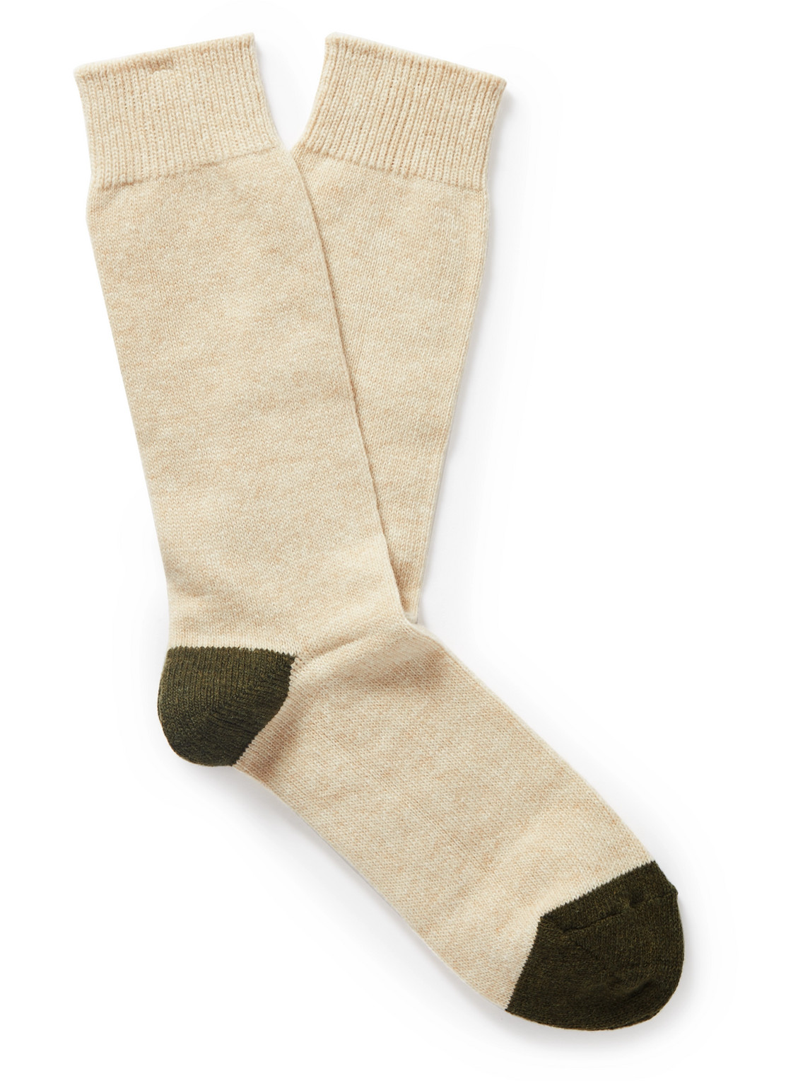 Anonymous Ism Wool-blend Socks In Neutrals