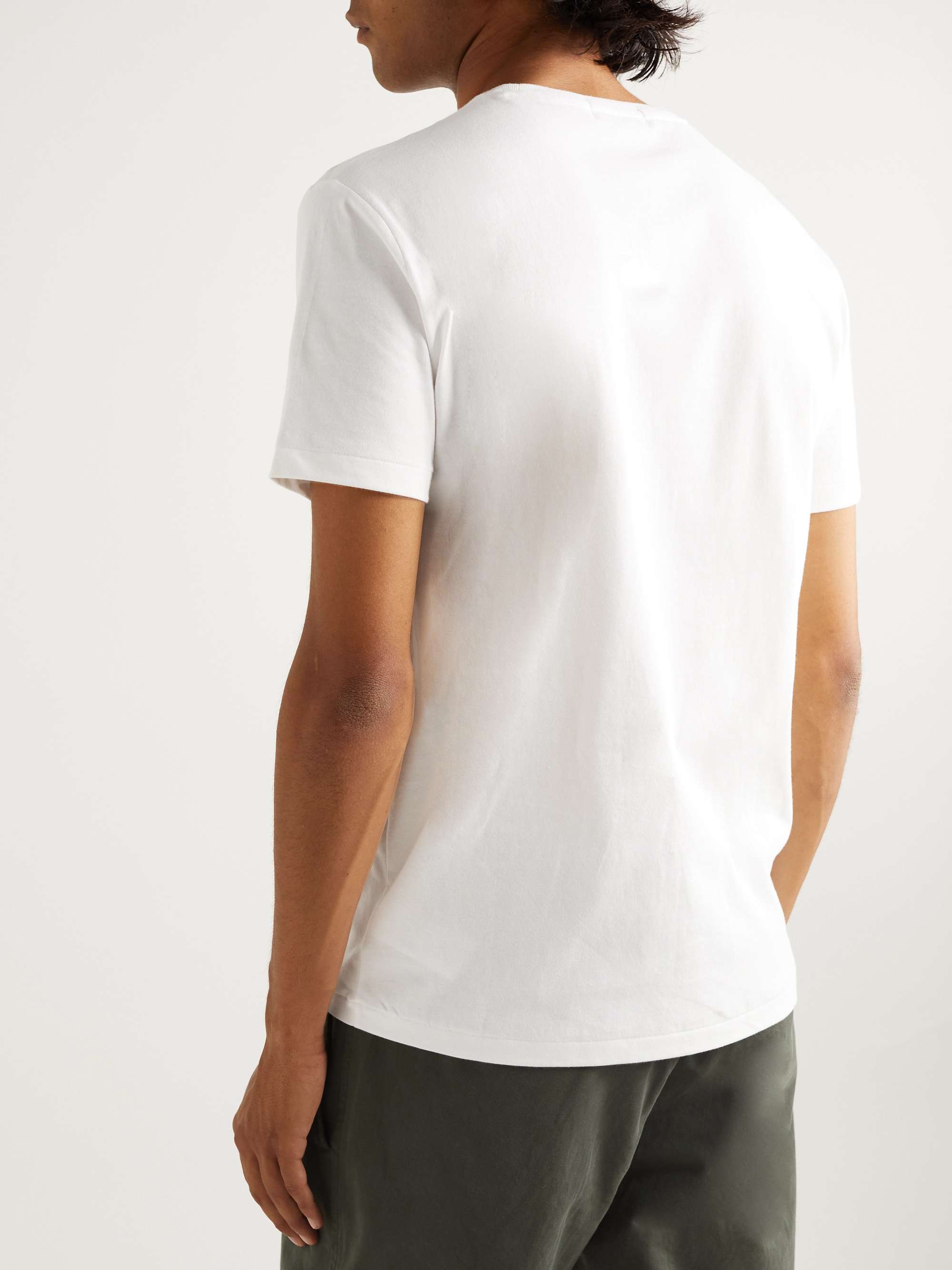 POLO RALPH LAUREN Logo-Print Cotton-Jersey T-Shirt