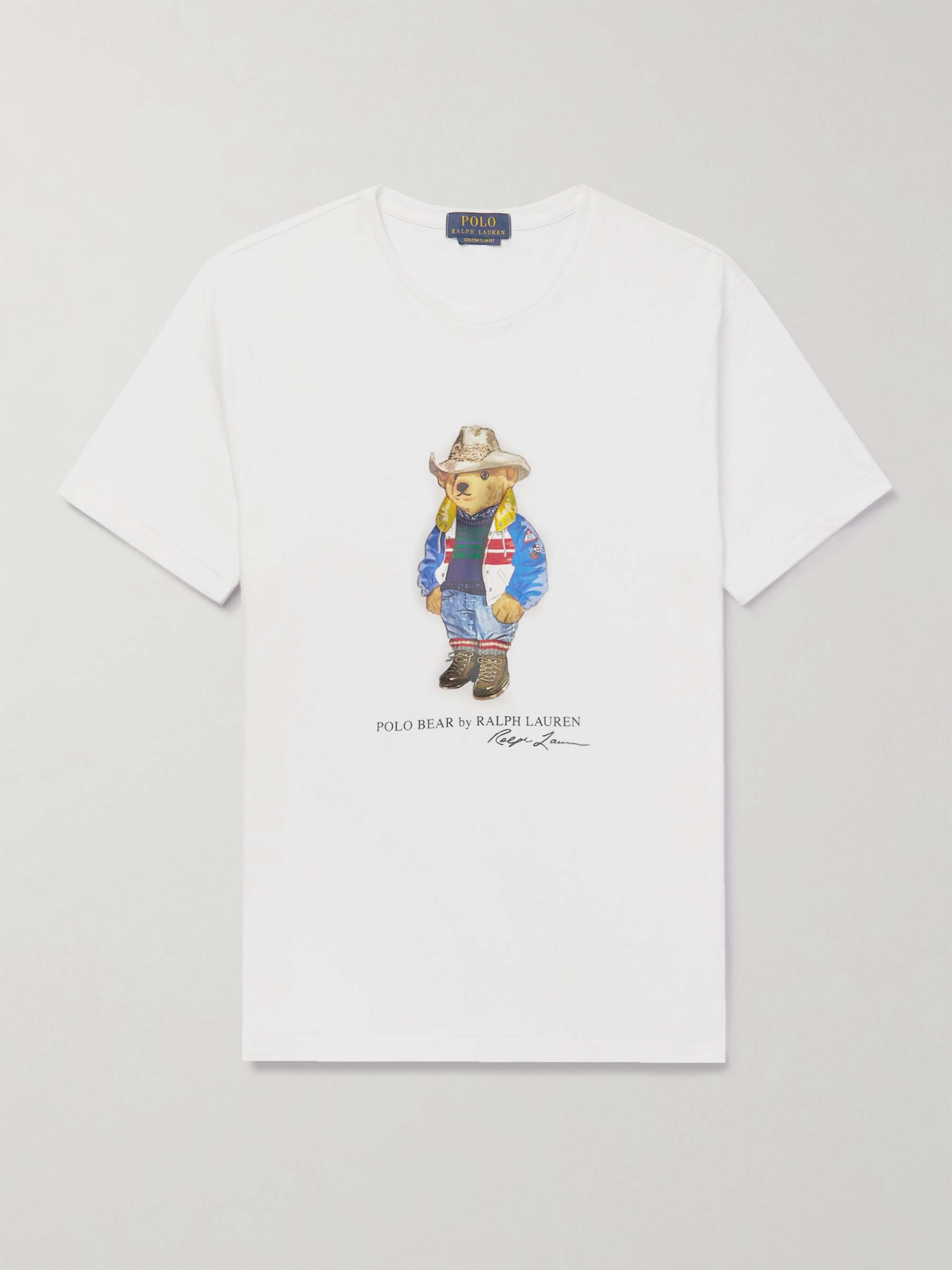 POLO RALPH LAUREN Logo-Print Cotton-Jersey T-Shirt
