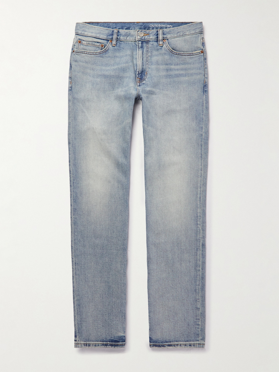 Outerknown Ambassador Slim-fit Organic Jeans In Blue