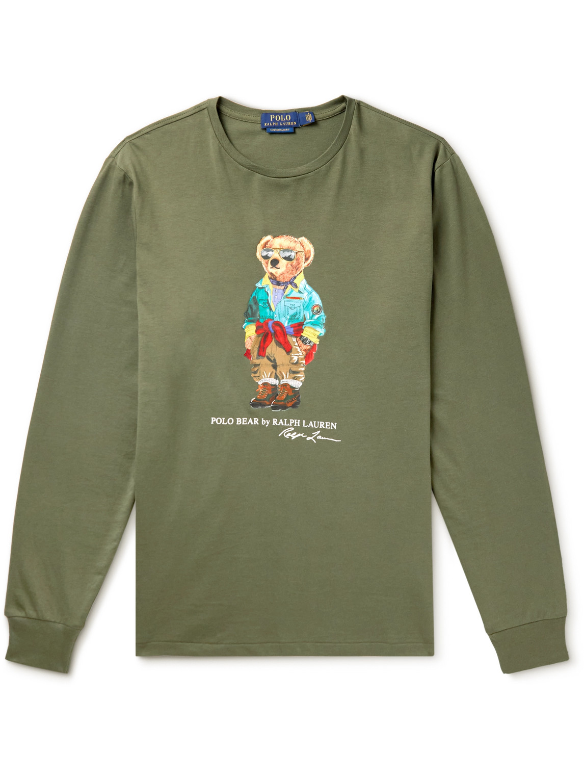 Polo Ralph Lauren Slim-Fit Printed Cotton-Jersey T-Shirt