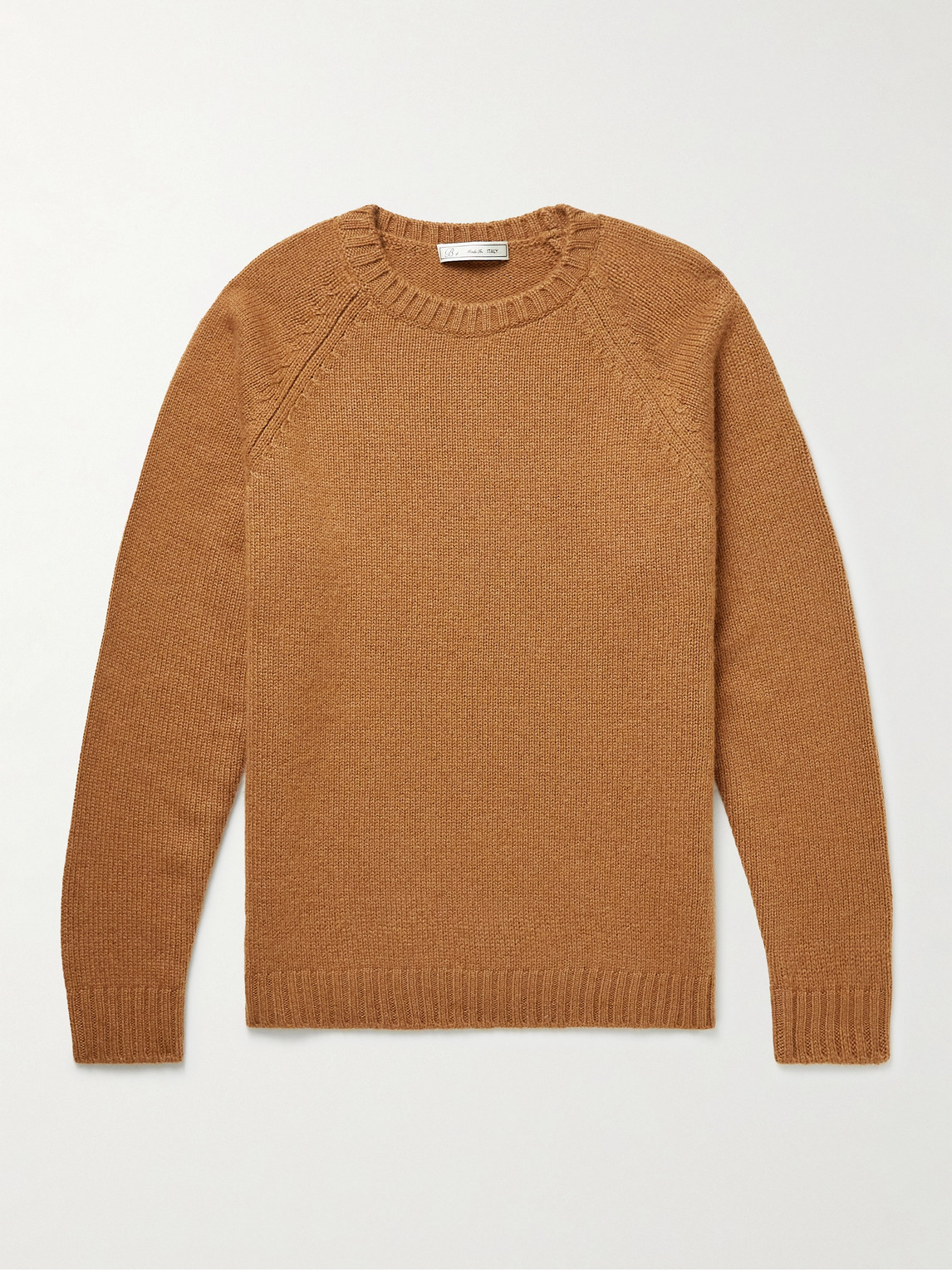 Umit Benan B+ Cashmere Sweater In Brown
