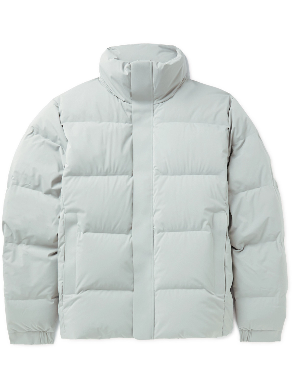 Nn07 Golfie 8181 Quilted Shell Down Jacket In Gray