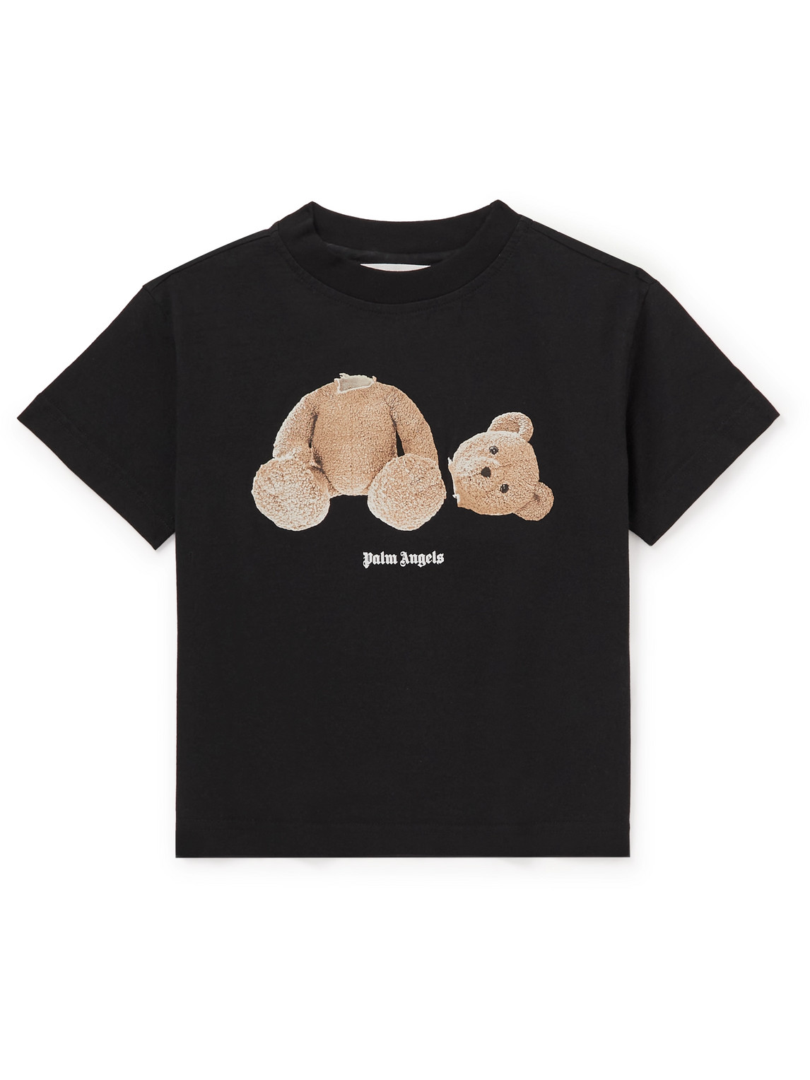 Palm Angels Kids Logo-Print Cotton-Jersey T-Shirt