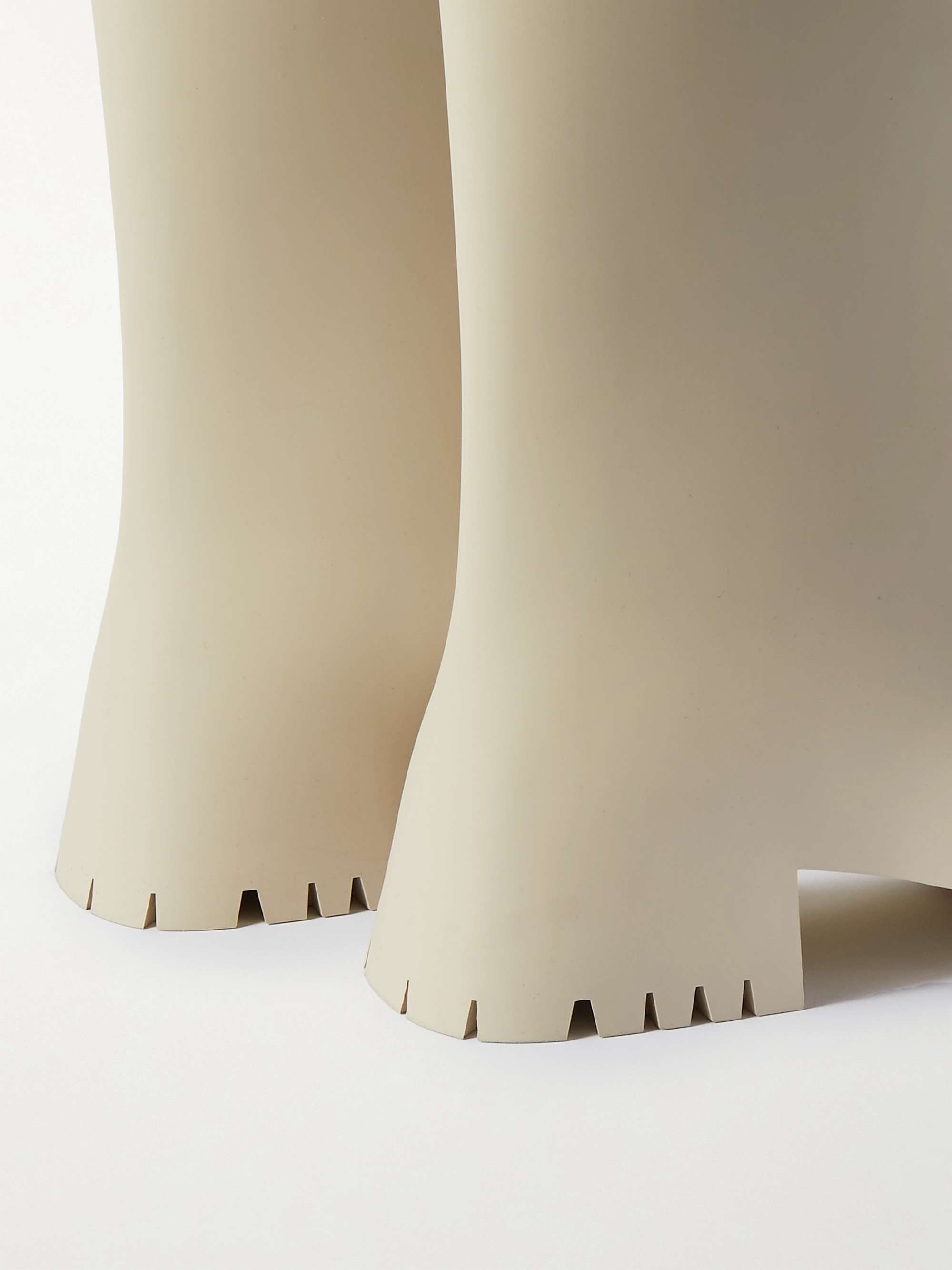 Off-white Trooper Rubber Boots | BALENCIAGA | MR PORTER