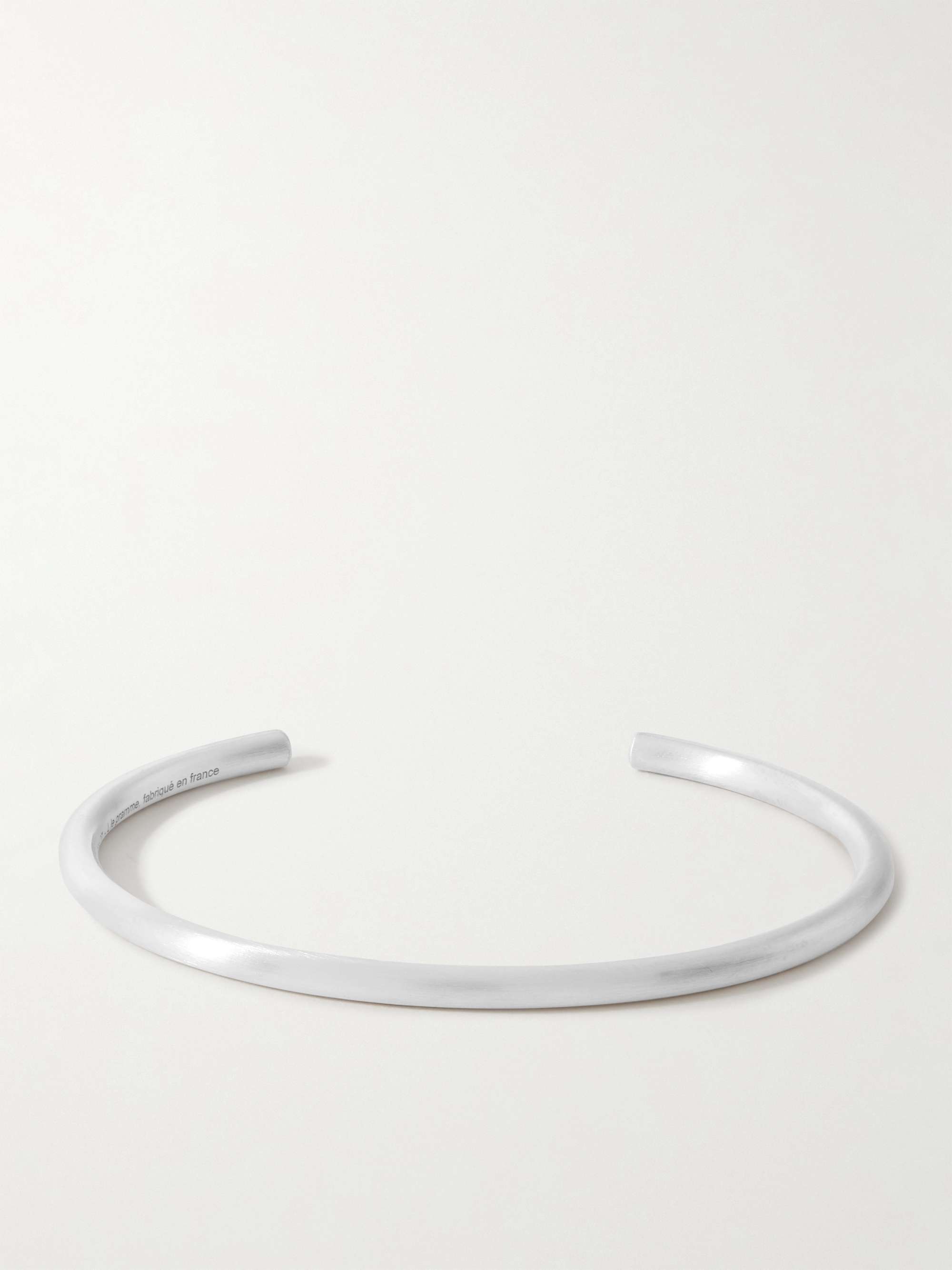 Le GRAMME Le 15 Brushed Sterling Silver Cuff
