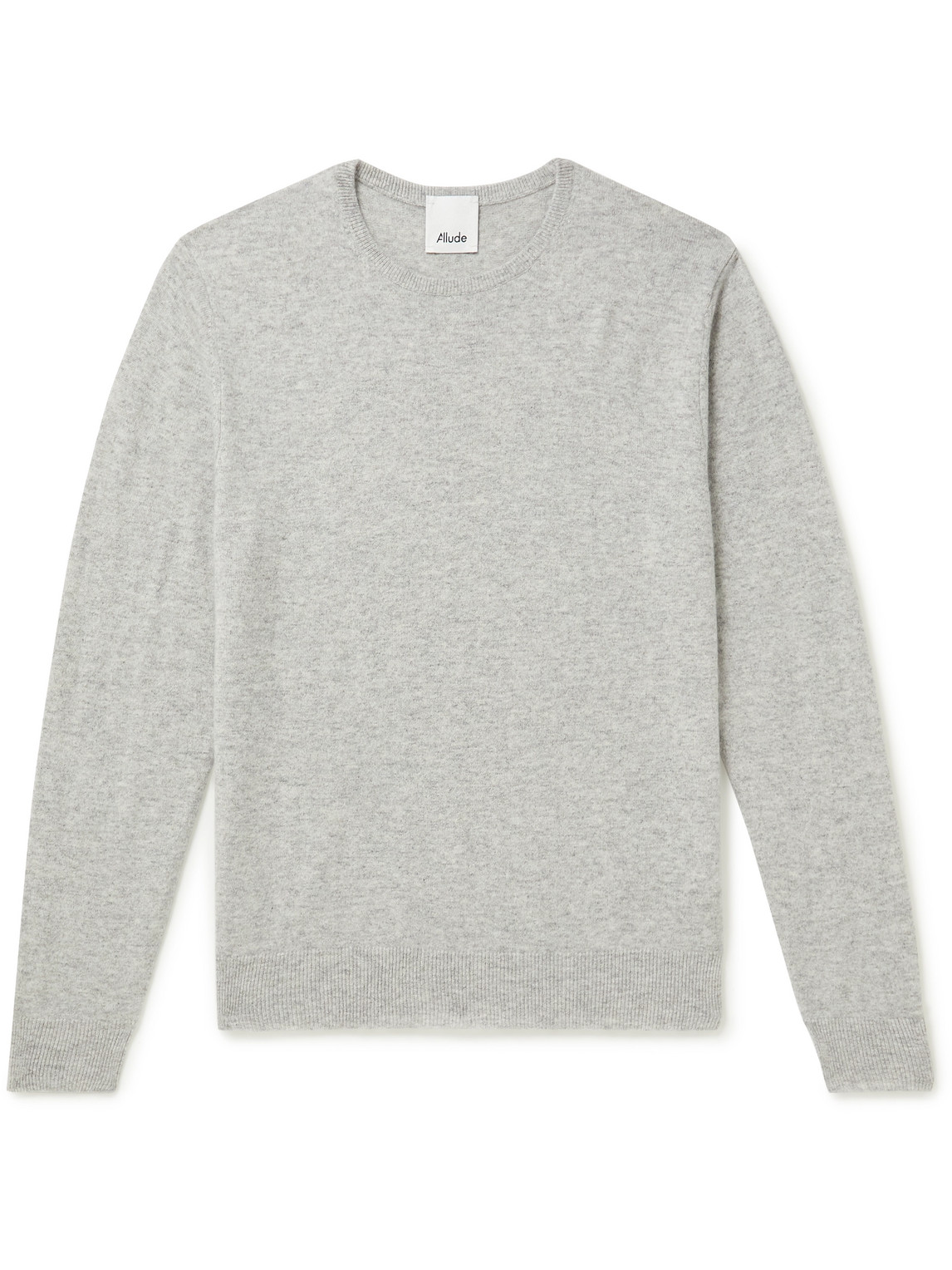 Allude Cashmere Sweater In Gray