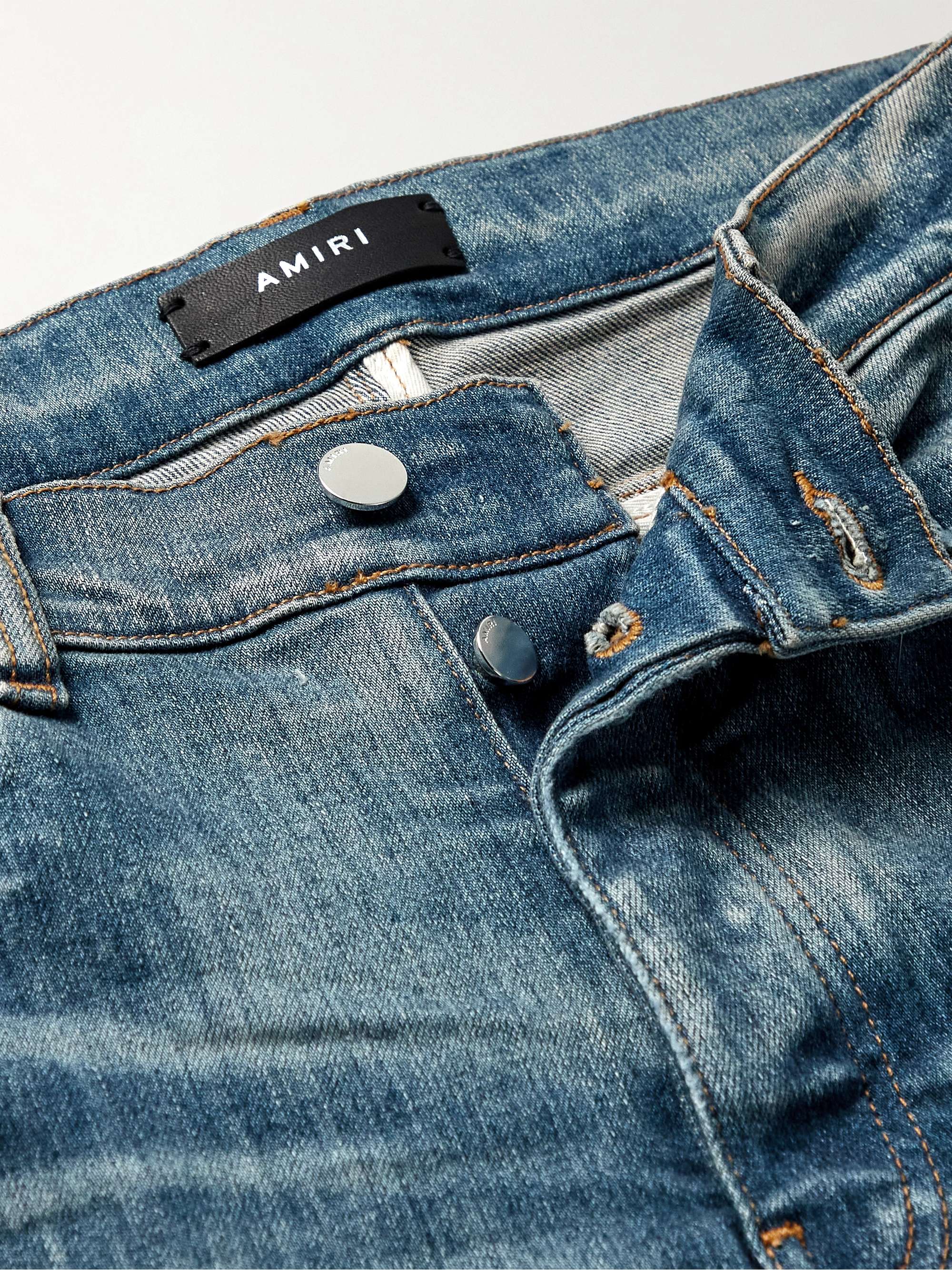 AMIRI Skinny-Fit Distressed Jeans