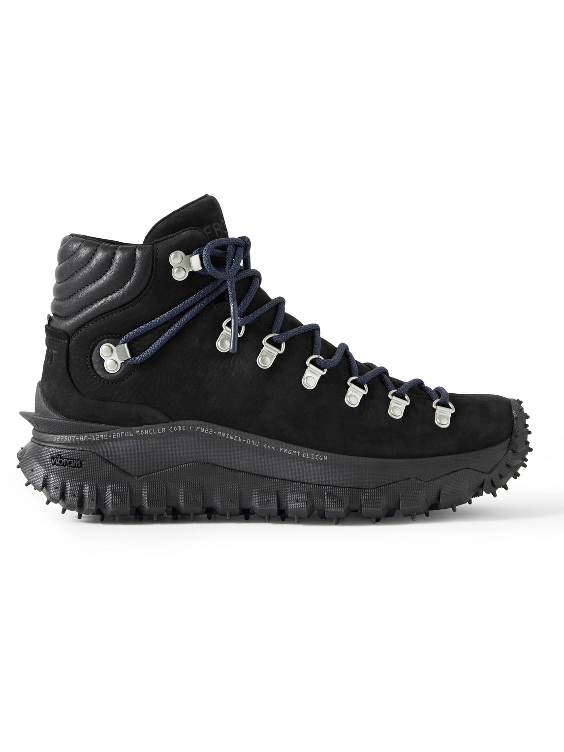 Moncler Genius Fragment Trailgrip GORE-TEX™ Leather-Trimmed Nubuck Hiking Sneakers