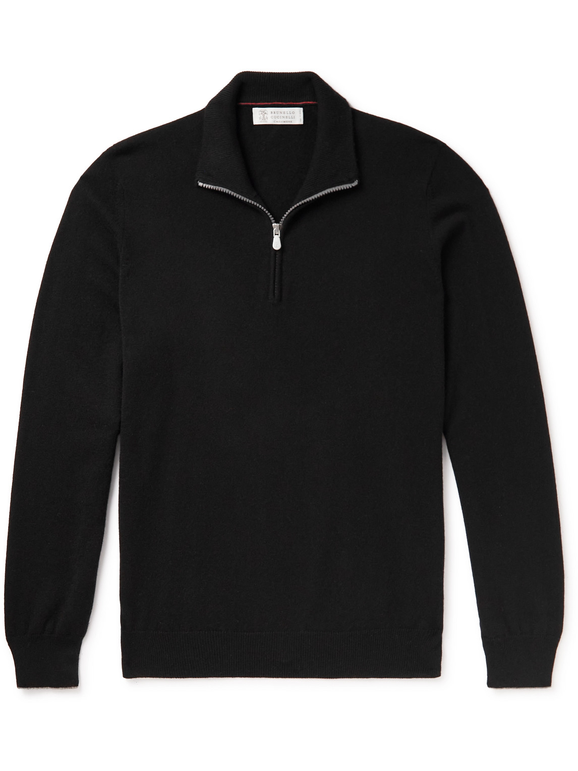 Brunello Cucinelli Cashmere Half-Zip Sweater