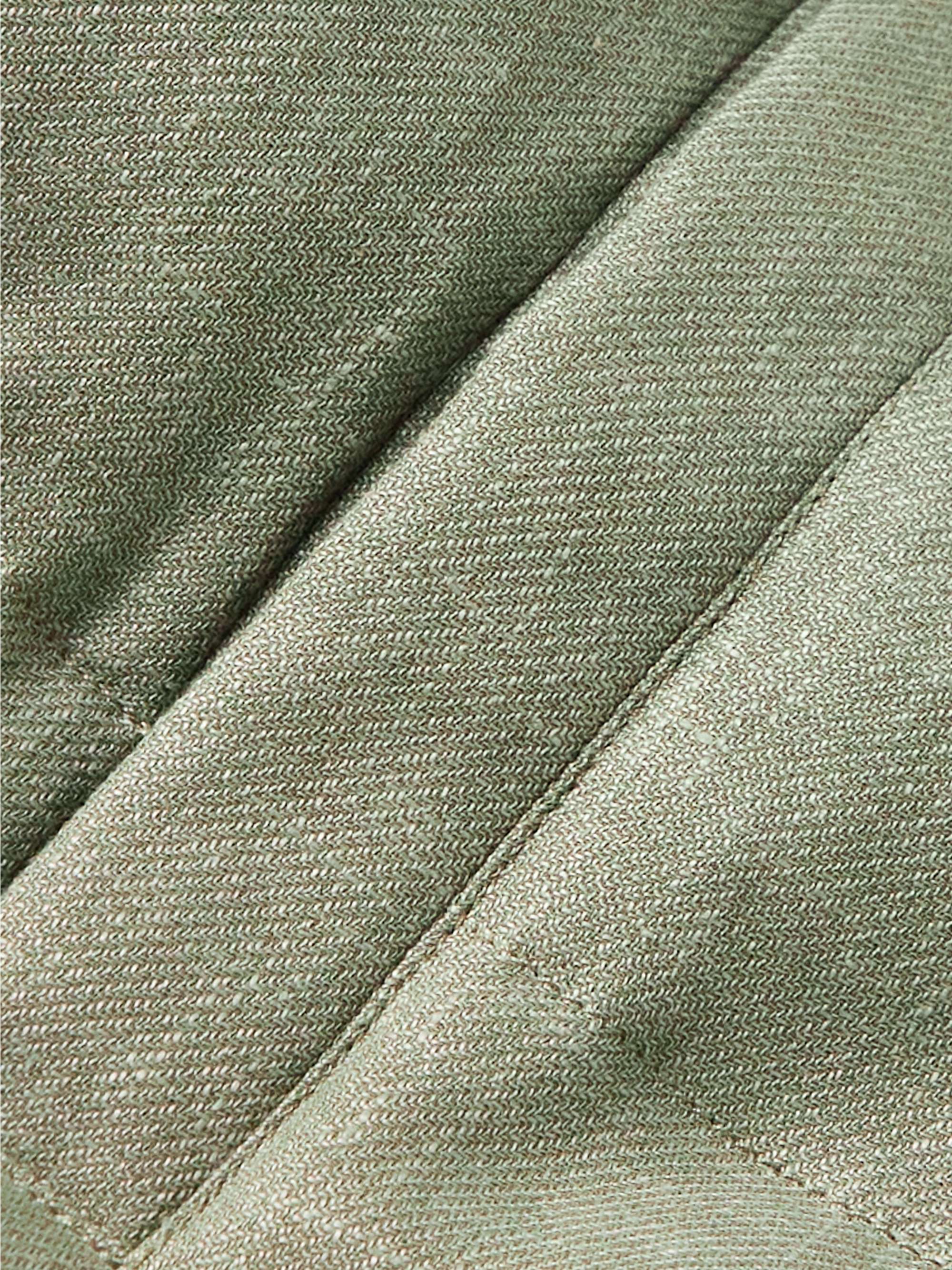 BRUNELLO CUCINELLI Linen, Wool and Silk-Blend Down Gilet