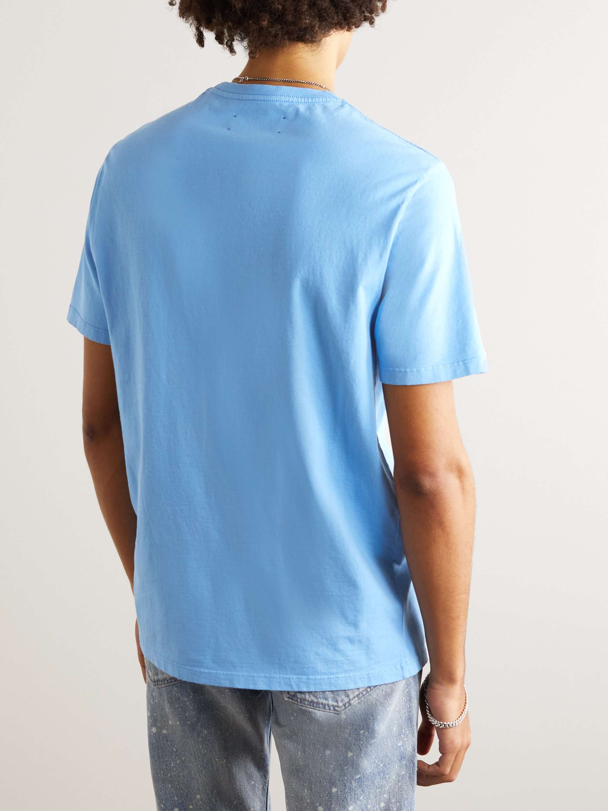 AMIRI Logo-Print Cotton-Jersey T-Shirt
