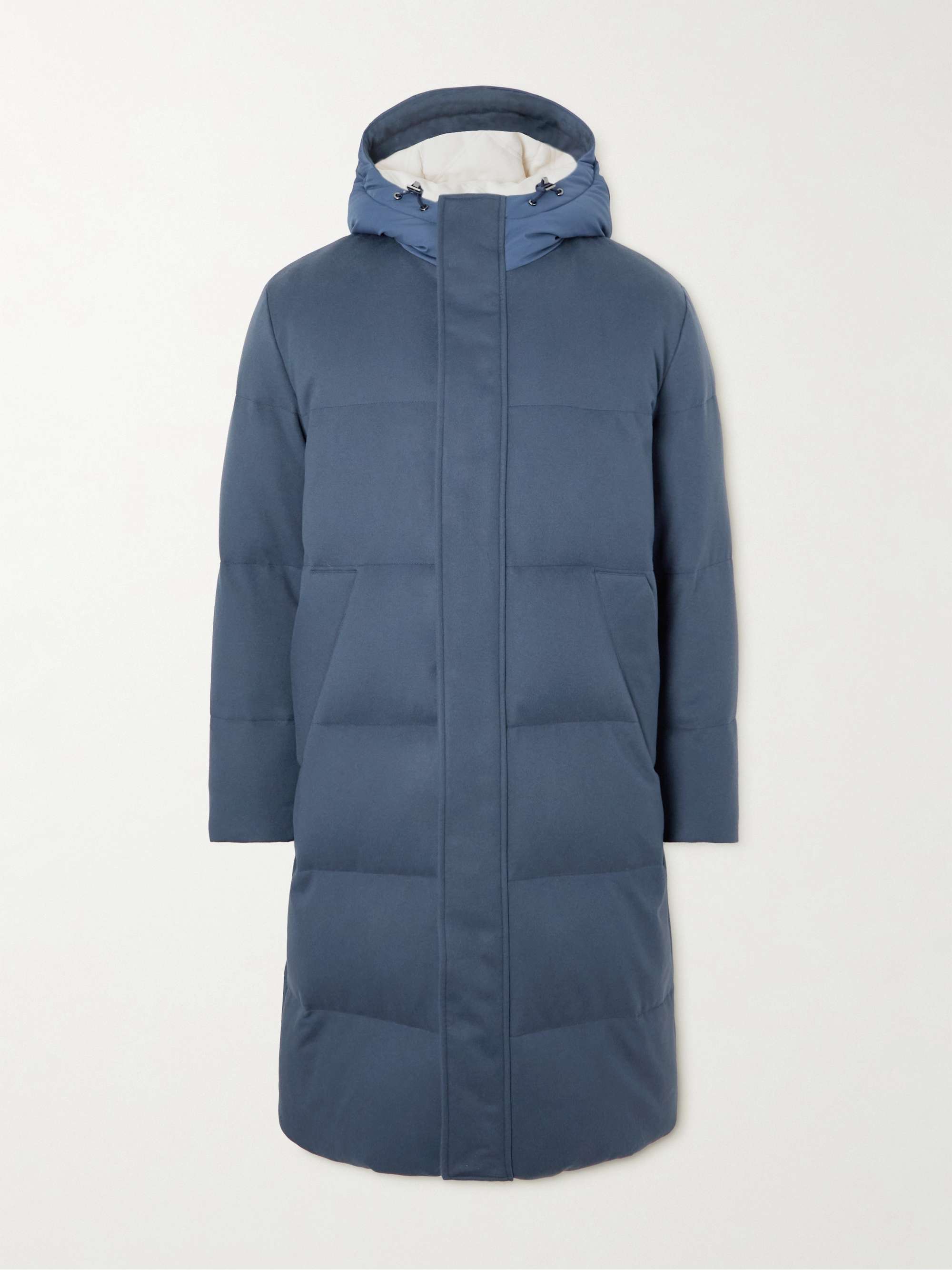 LORO PIANA Quilted Cashmere Down Parka