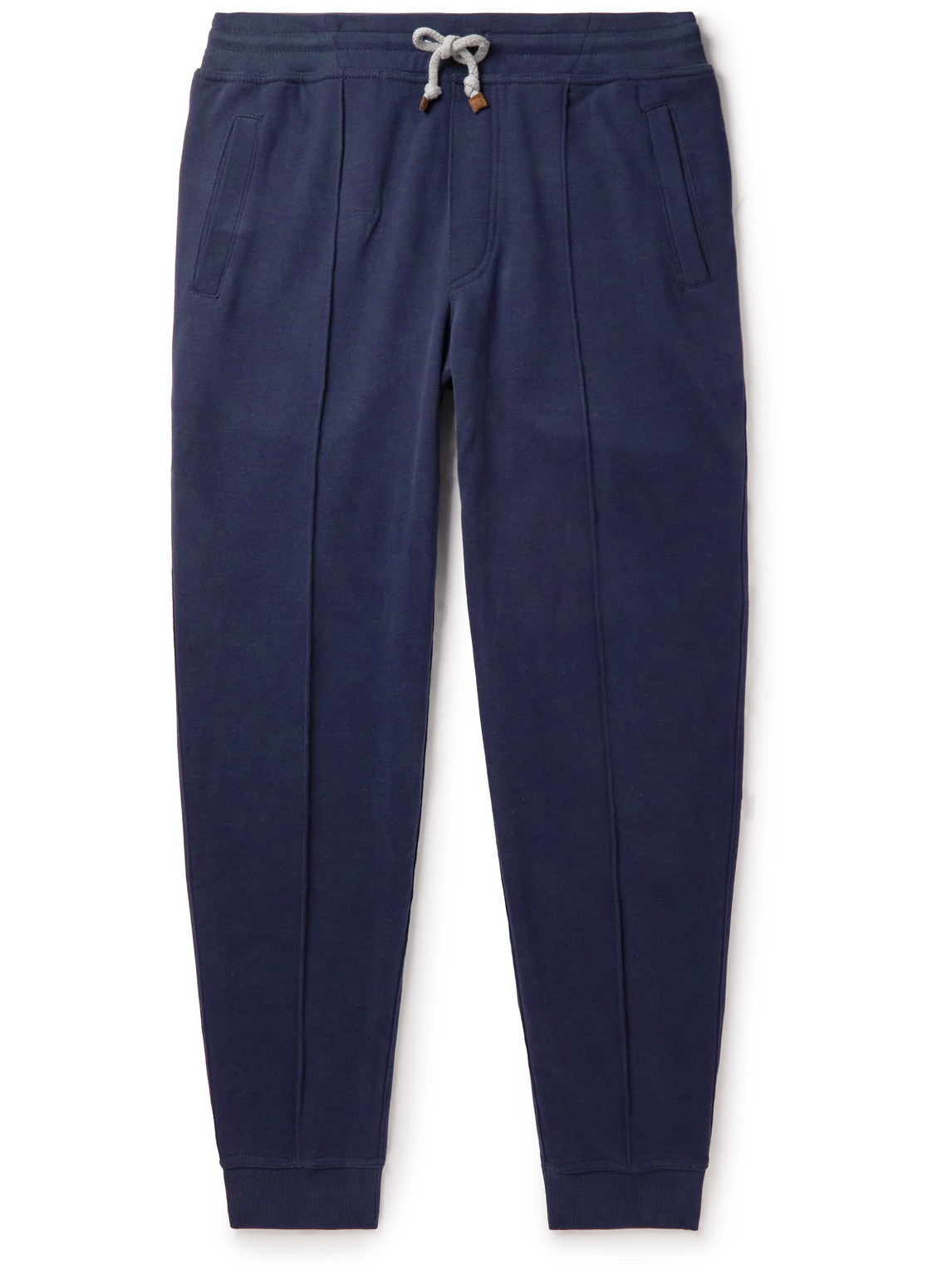 Brunello Cucinelli Tapered Cotton-Jersey Sweatpants