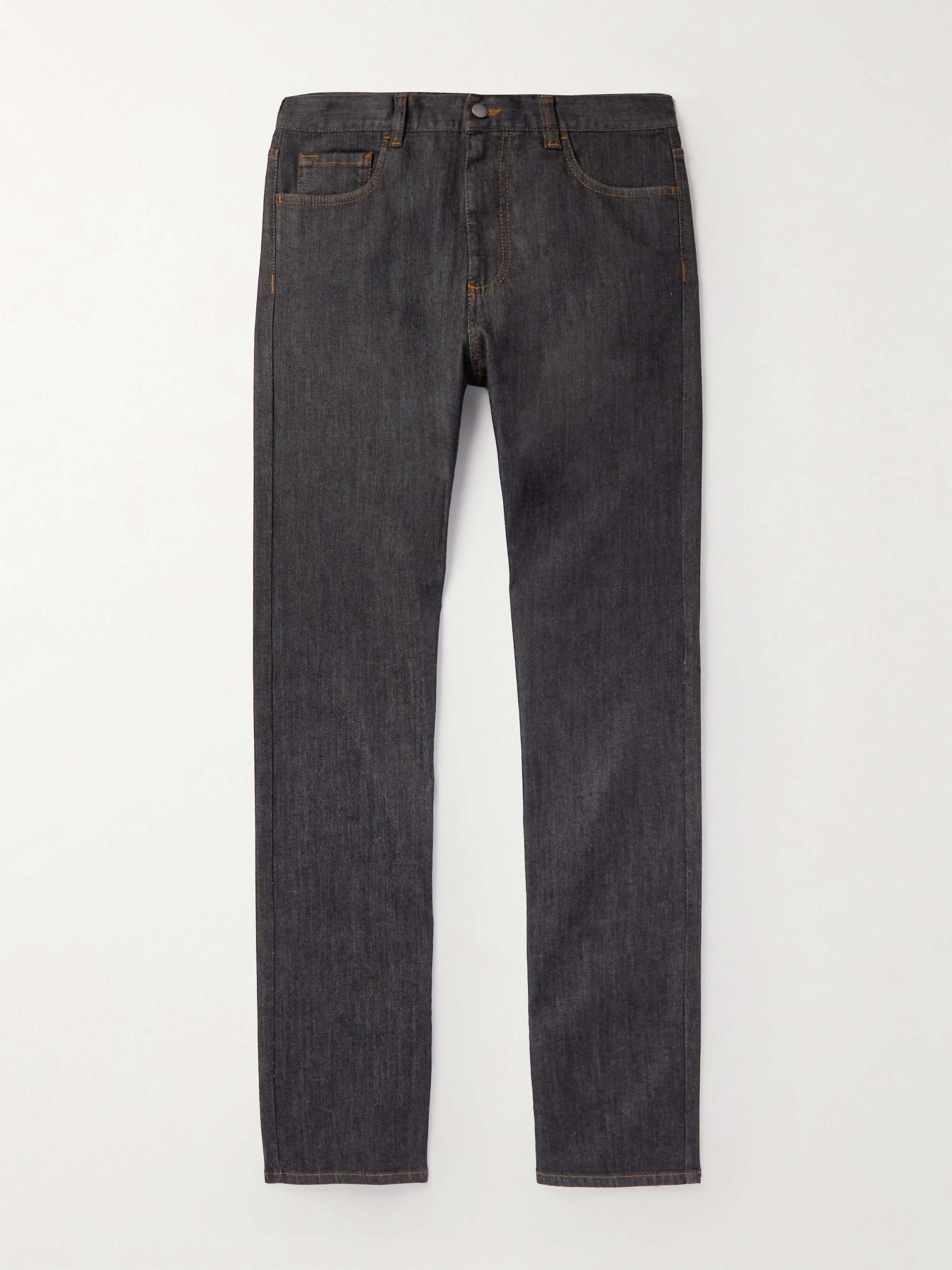 CANALI Straight-Leg Stretch-Denim Jeans