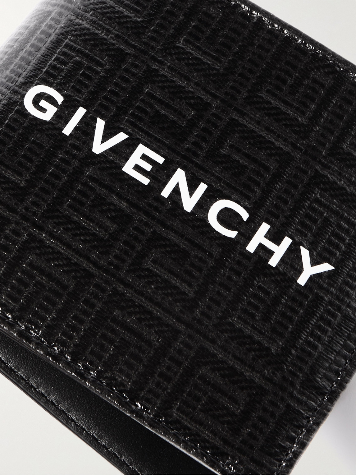 Givenchy Logo-Embossed Leather Billfold Wallet | Smart Closet