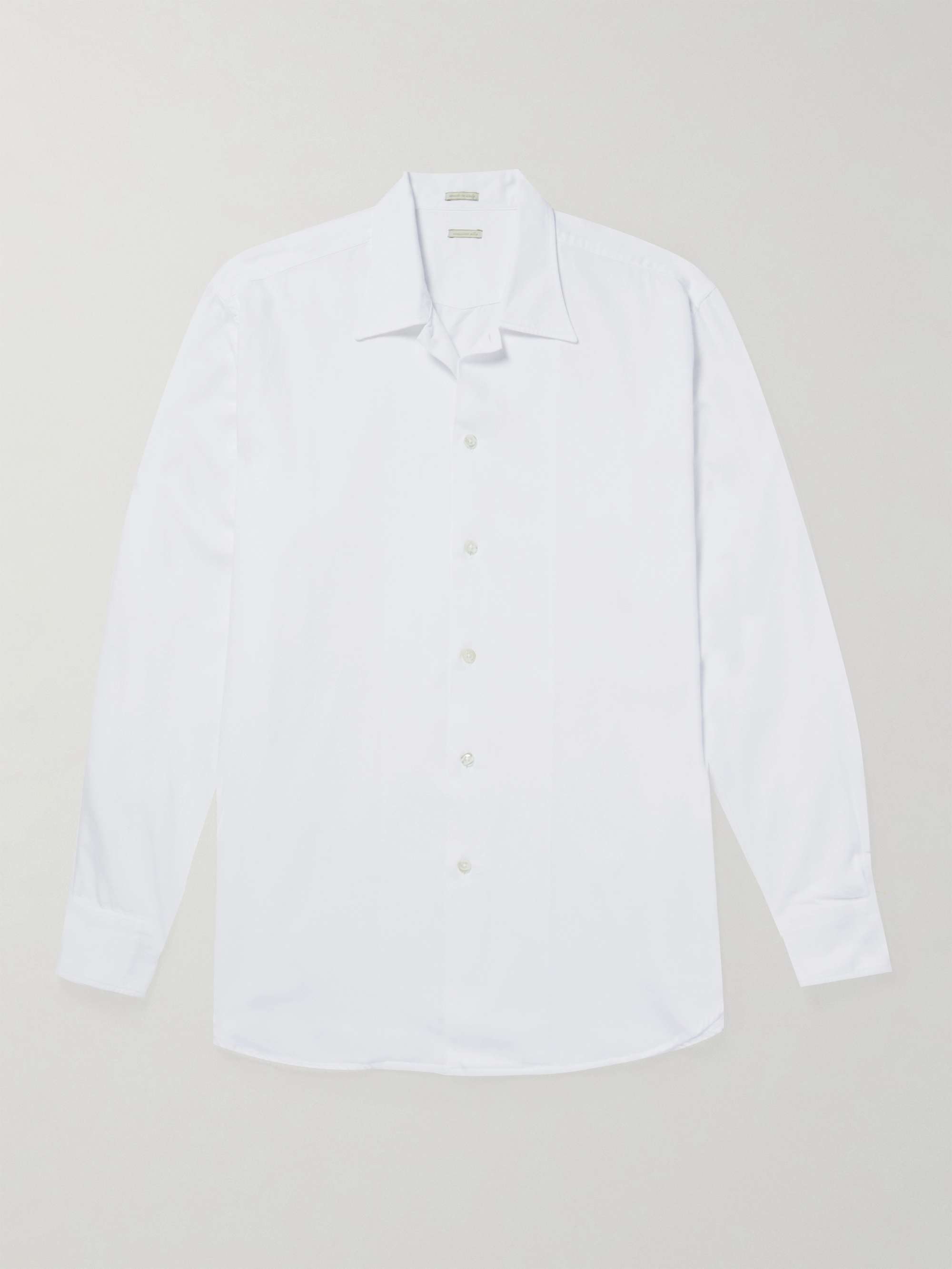MASSIMO ALBA Cotton-Gabardine Shirt