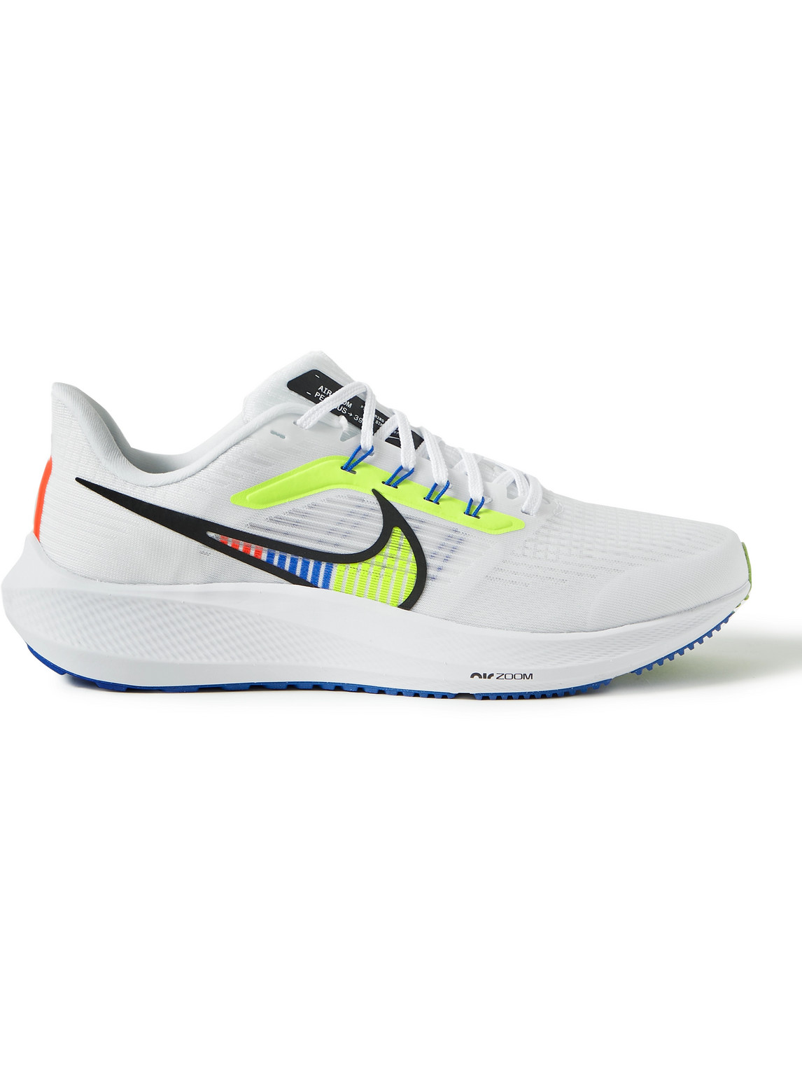 Nike Running Air Zoom Pegasus 39 Rubber-Trimmed Mesh Running Sneakers