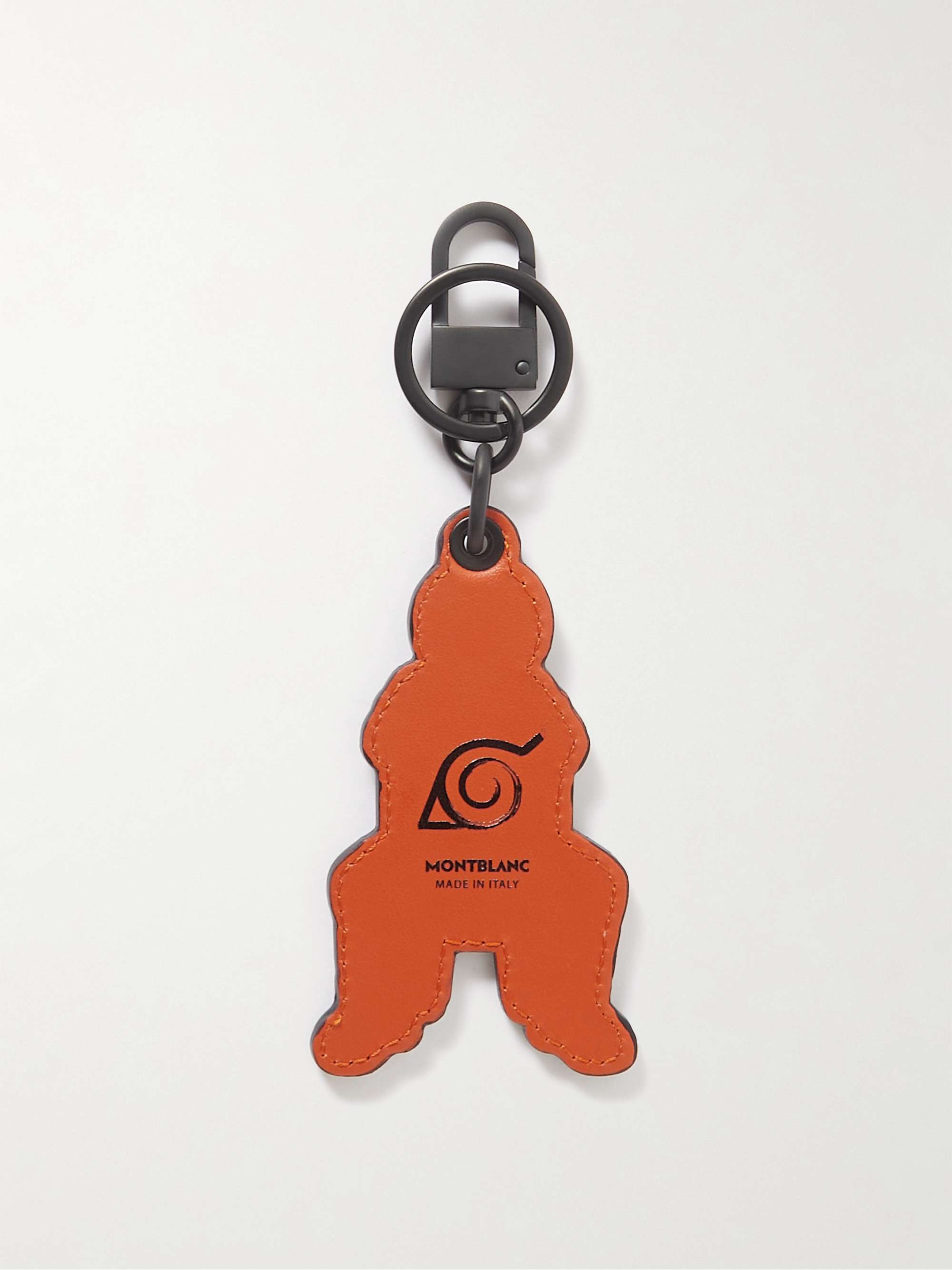 MONTBLANC + Naruto Printed Leather Key Fob