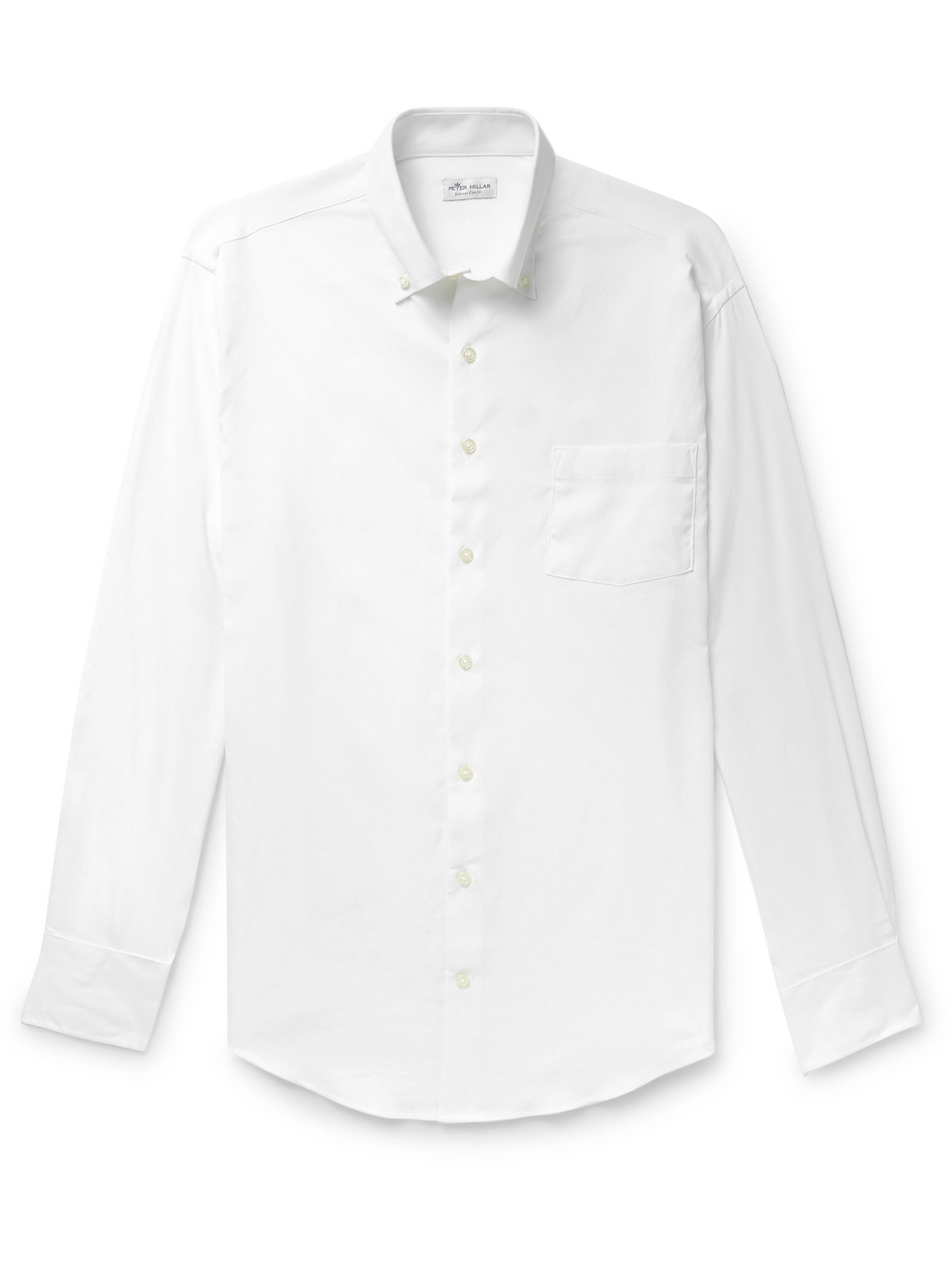 Peter Millar Collins Button-Down Collar Stretch-Cotton Oxford Shirt