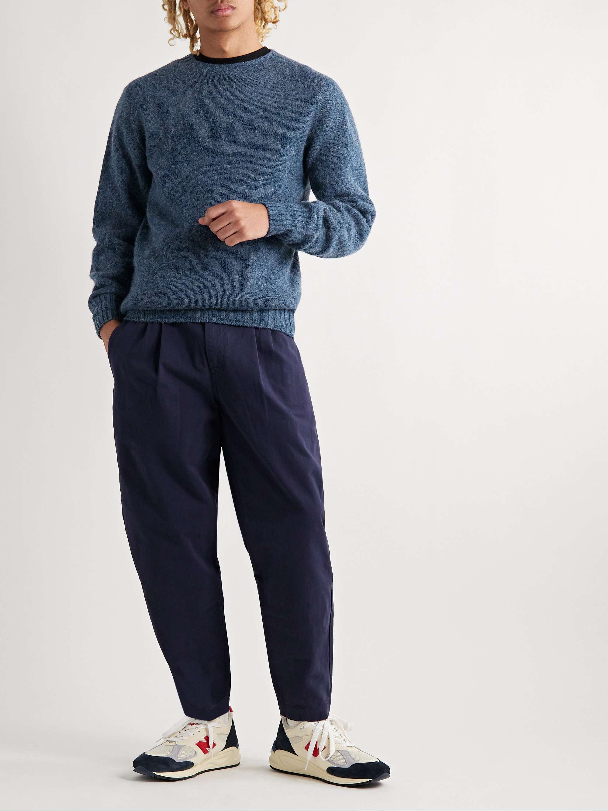 Blue Birth of the Cool Brushed Wool Sweater | HOWLIN' | MR PORTER