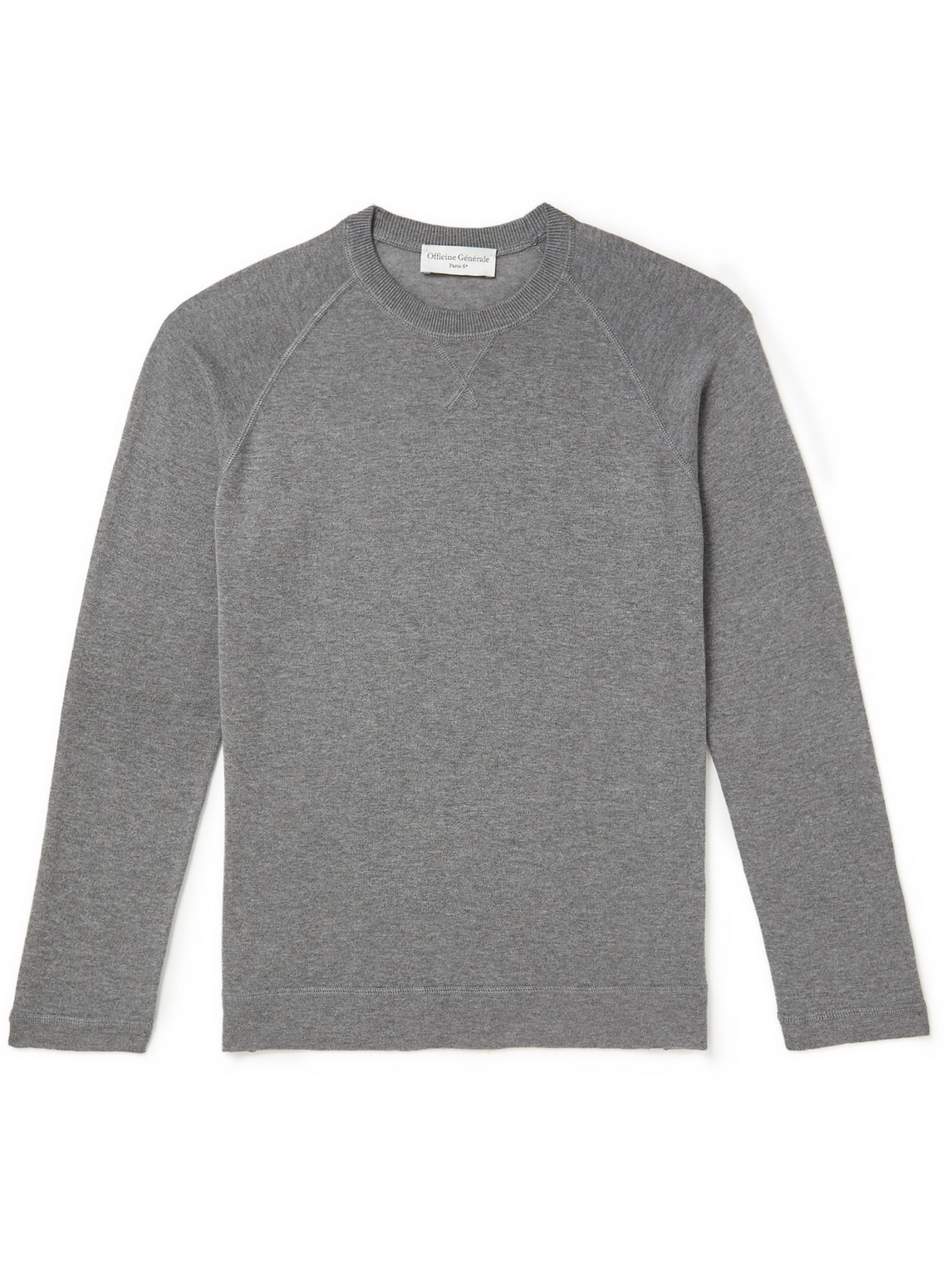 Officine Générale Nate Cotton and Lyocell-Blend Sweater